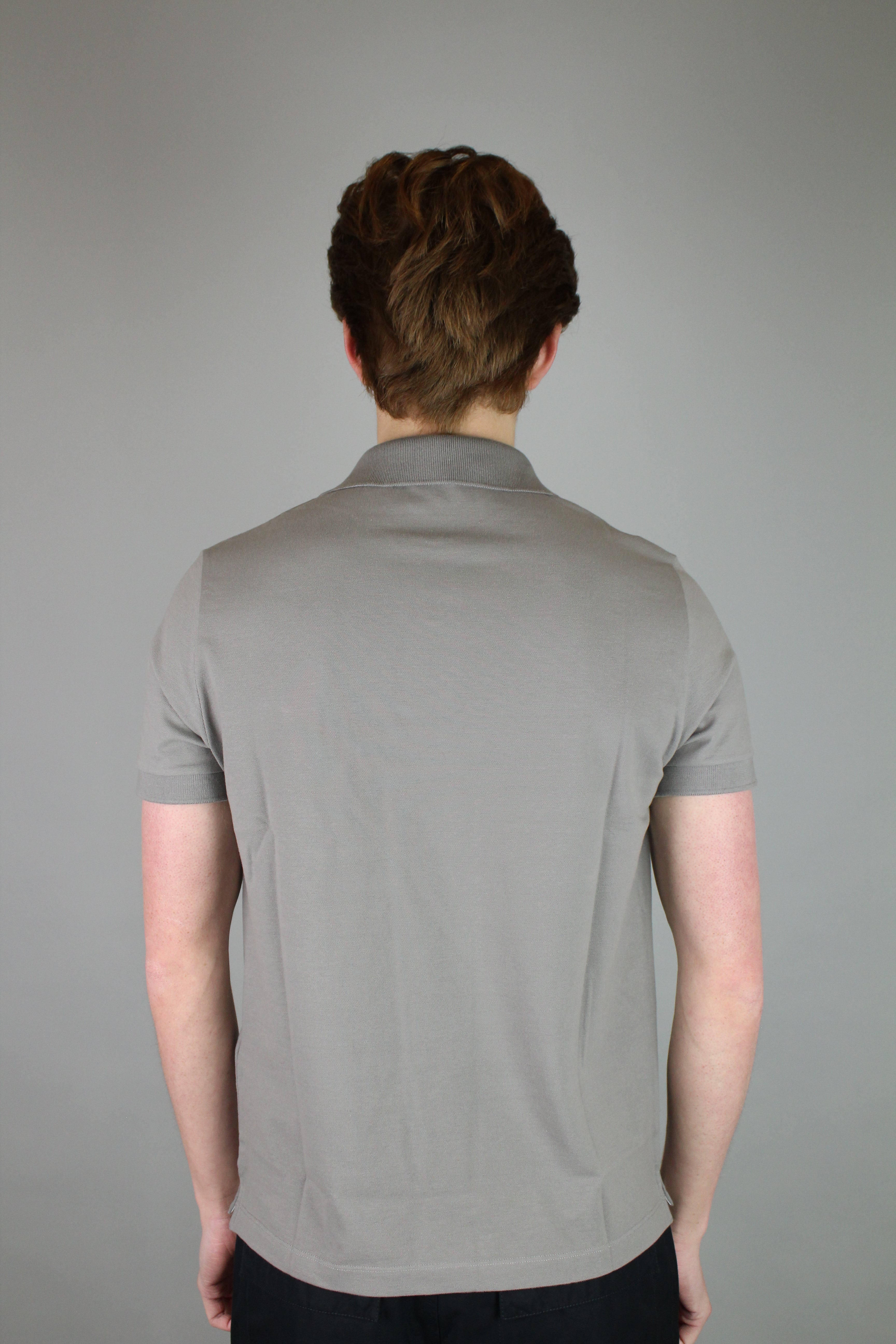Stone Island Polo 'Dove Grey' (Slim Fit)-8747734827338-The Attic