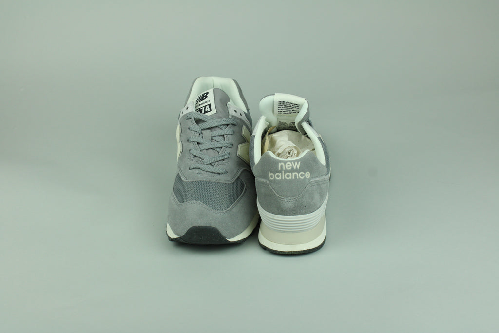New Balance 574 'Grey White' - Size 46.5 (ARCHIVE)-10280150696266-The Attic