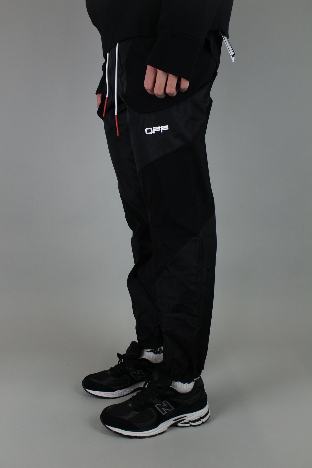 OFF-WHITE Active Technical Joggers 'Black/White' - Size Medium (ARCHIVE)-8771980525898-The Attic