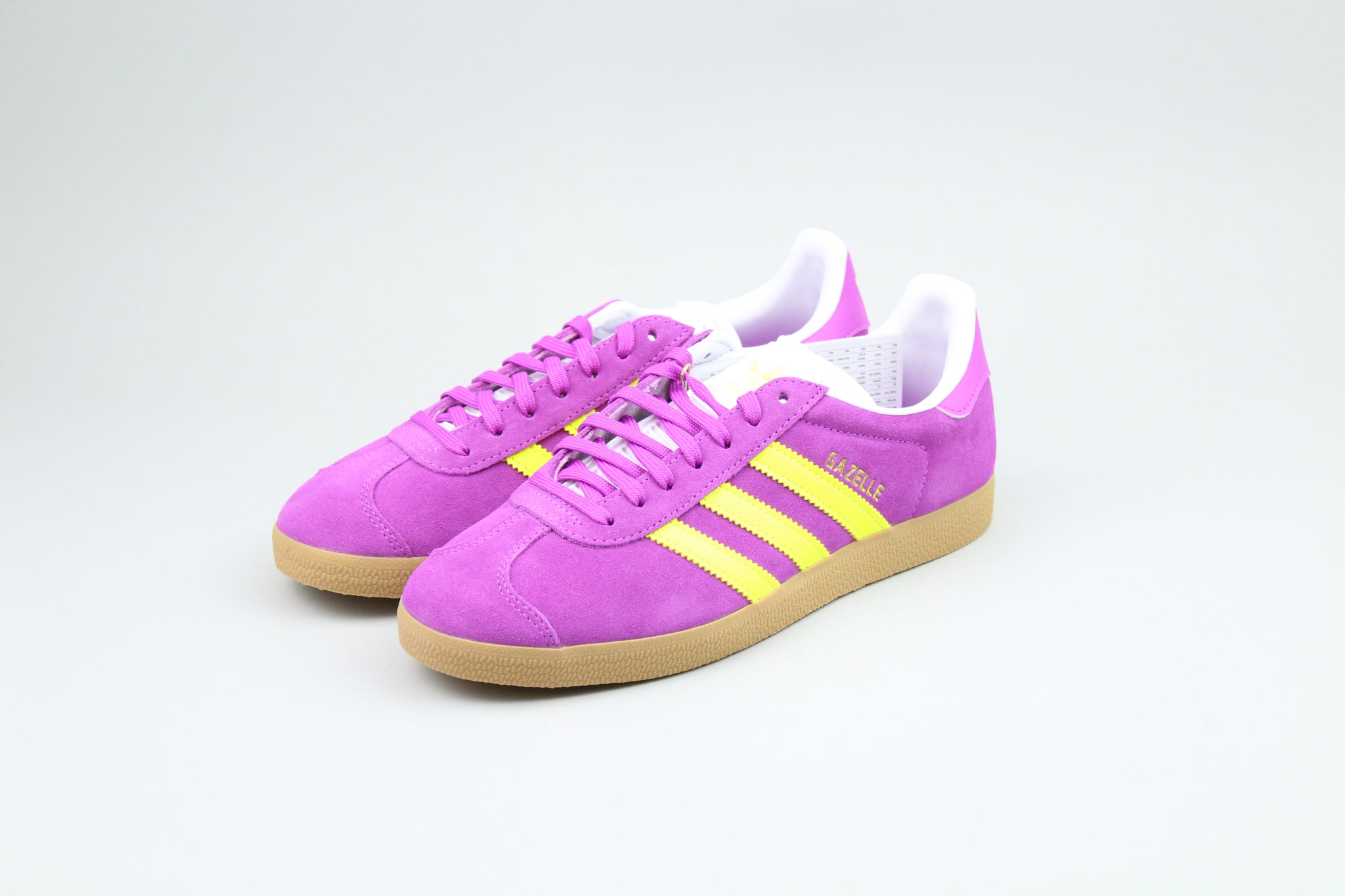 アンダラ パープル　イエロー★A70★ Adidas Gazelle 'Purple Burst Solar Yellow' – The Attic