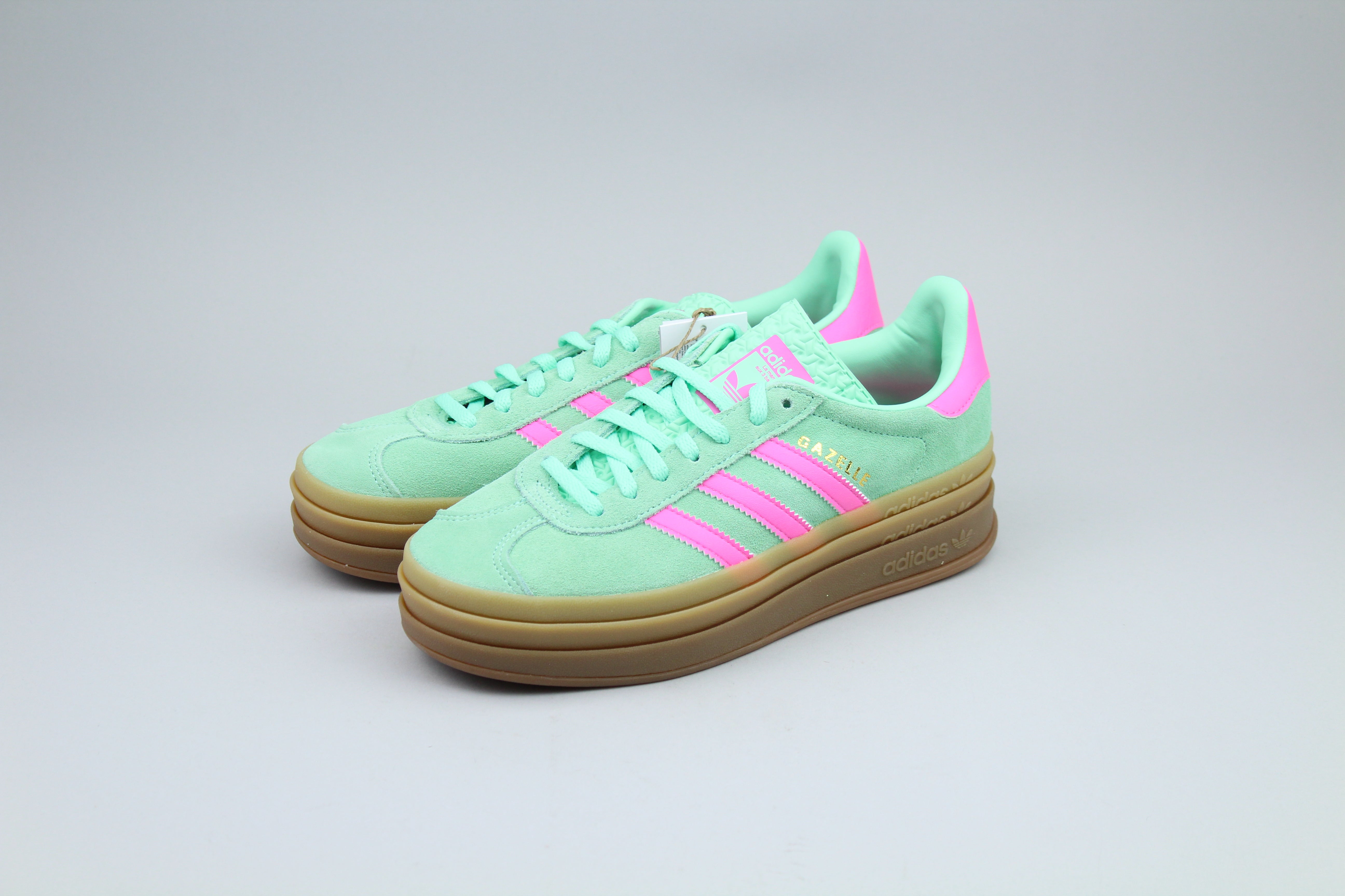 adidas Gazelle Bold Pulse 'Mint Pink'-9330368741706-The Attic