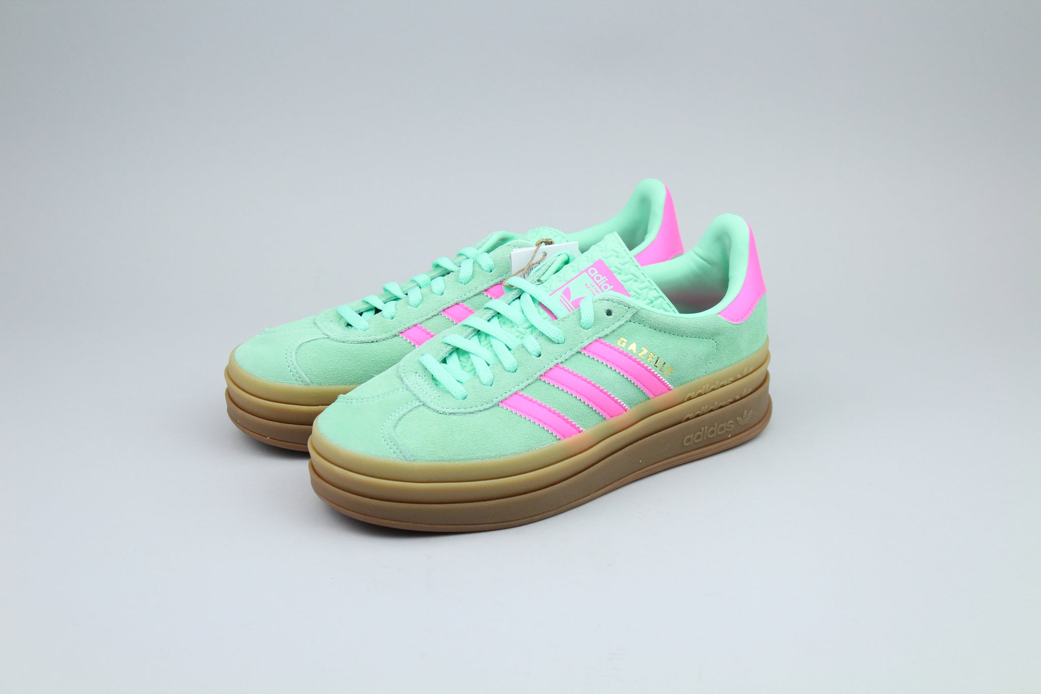 Adidas Gazelle Bold Pulse 'Mint Pink' – The Attic