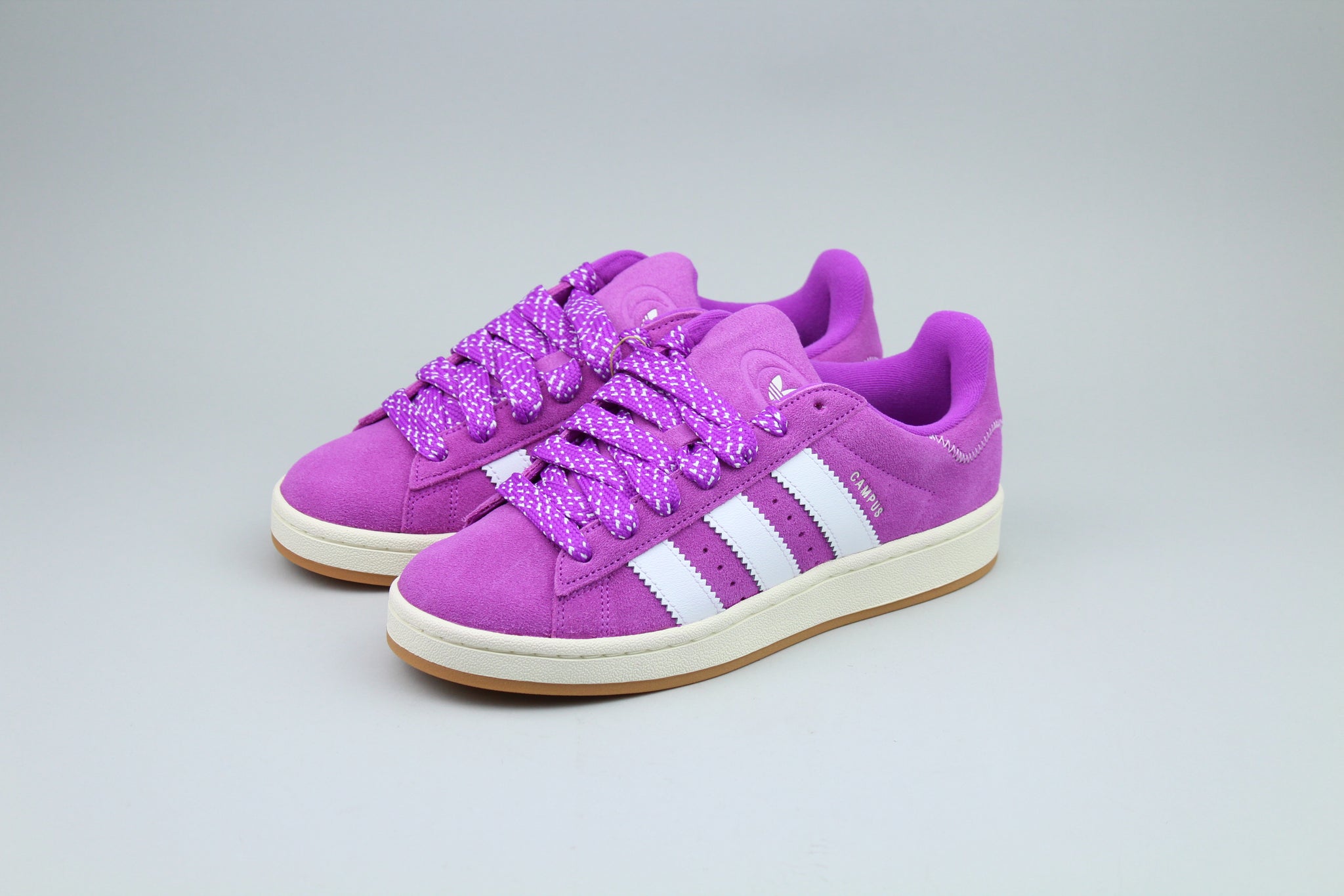 adidas gazelle silver green womens Adidas Campus 80s Light Purple Sneakers leather , lavender – Kelsid Closet main image 0