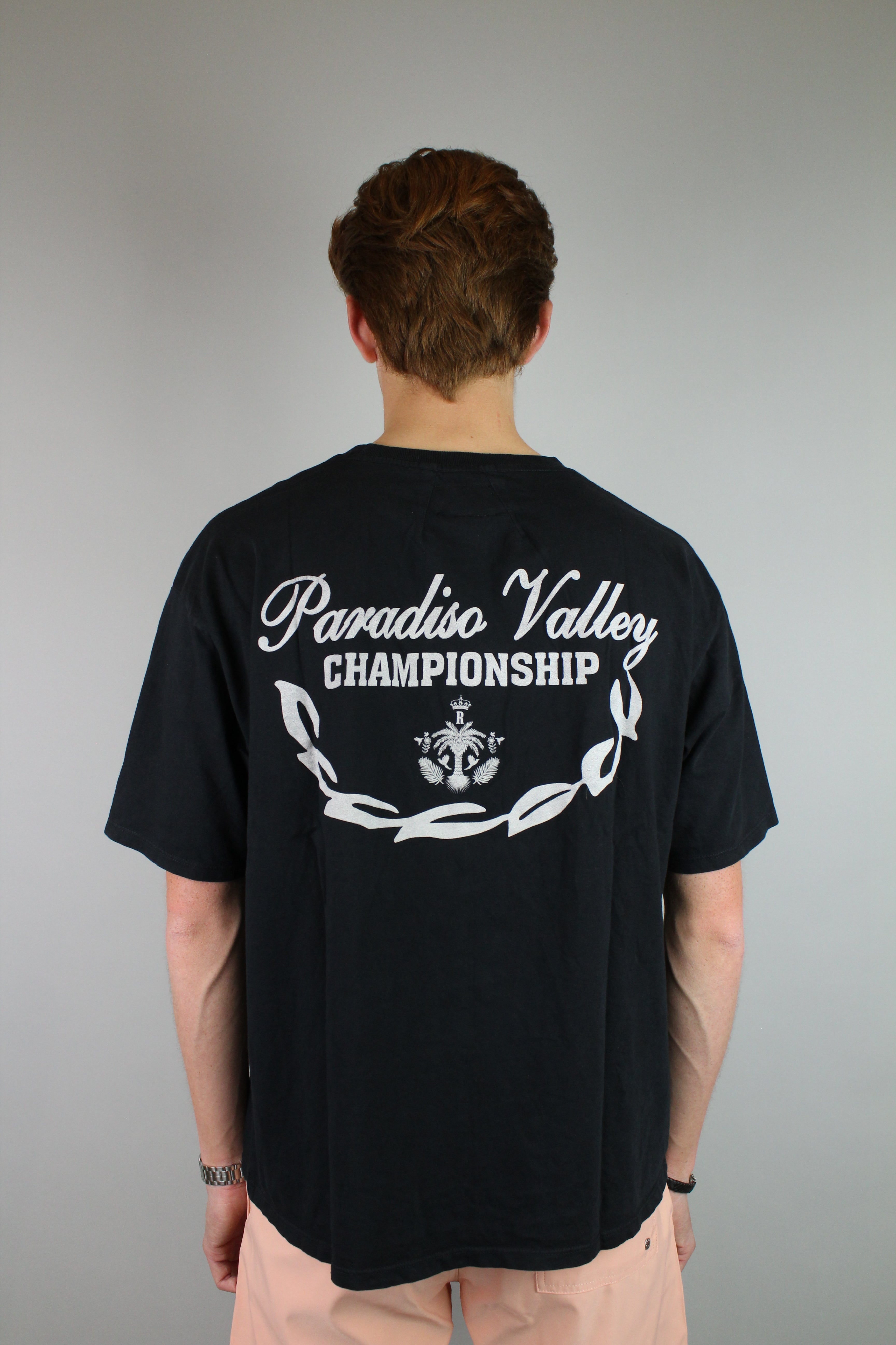 Rhude Rallye Tee 'Black'-9356240748874-The Attic