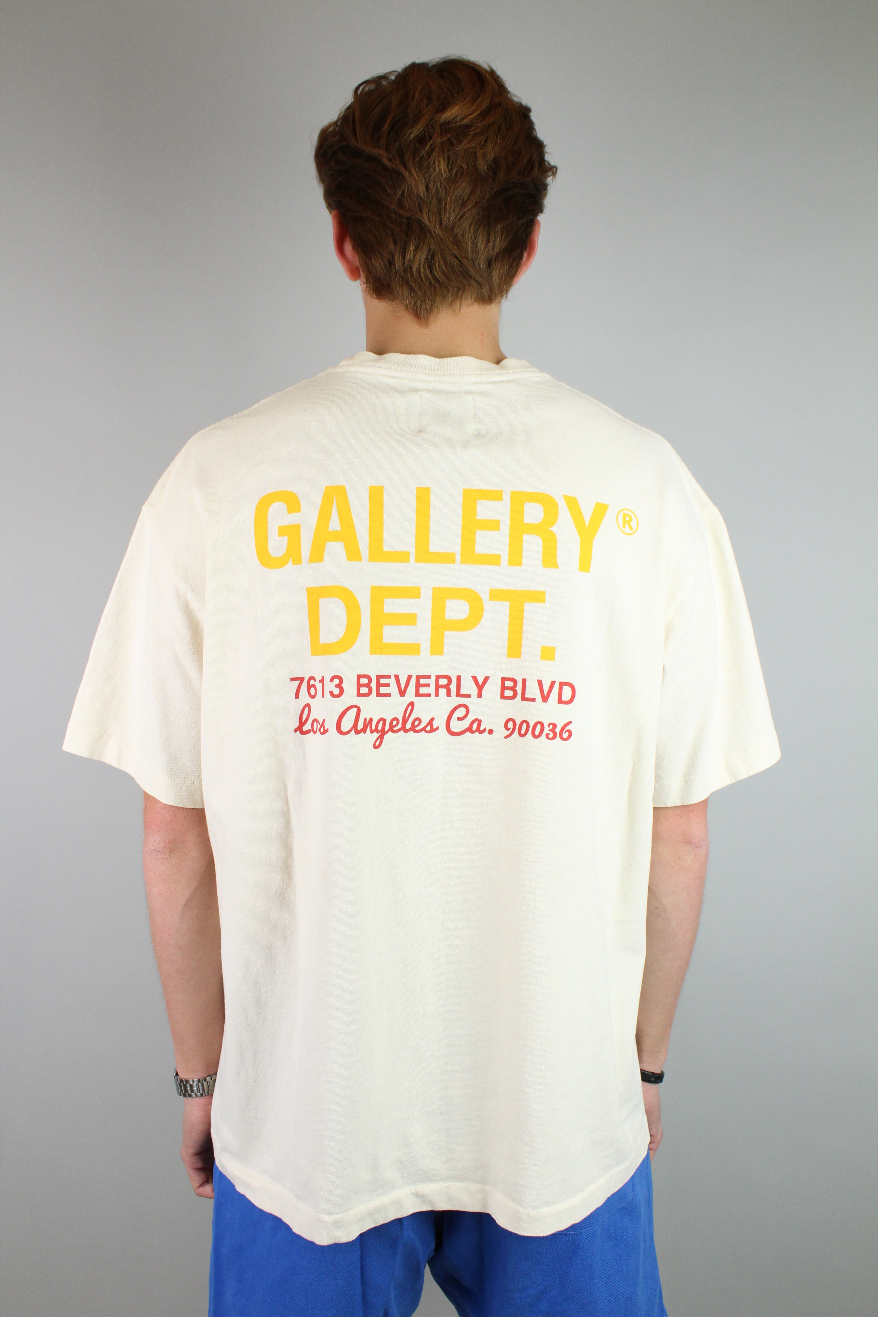 Gallery Dept. Car Show T-shirt 'Beige'-9348644012362-The Attic
