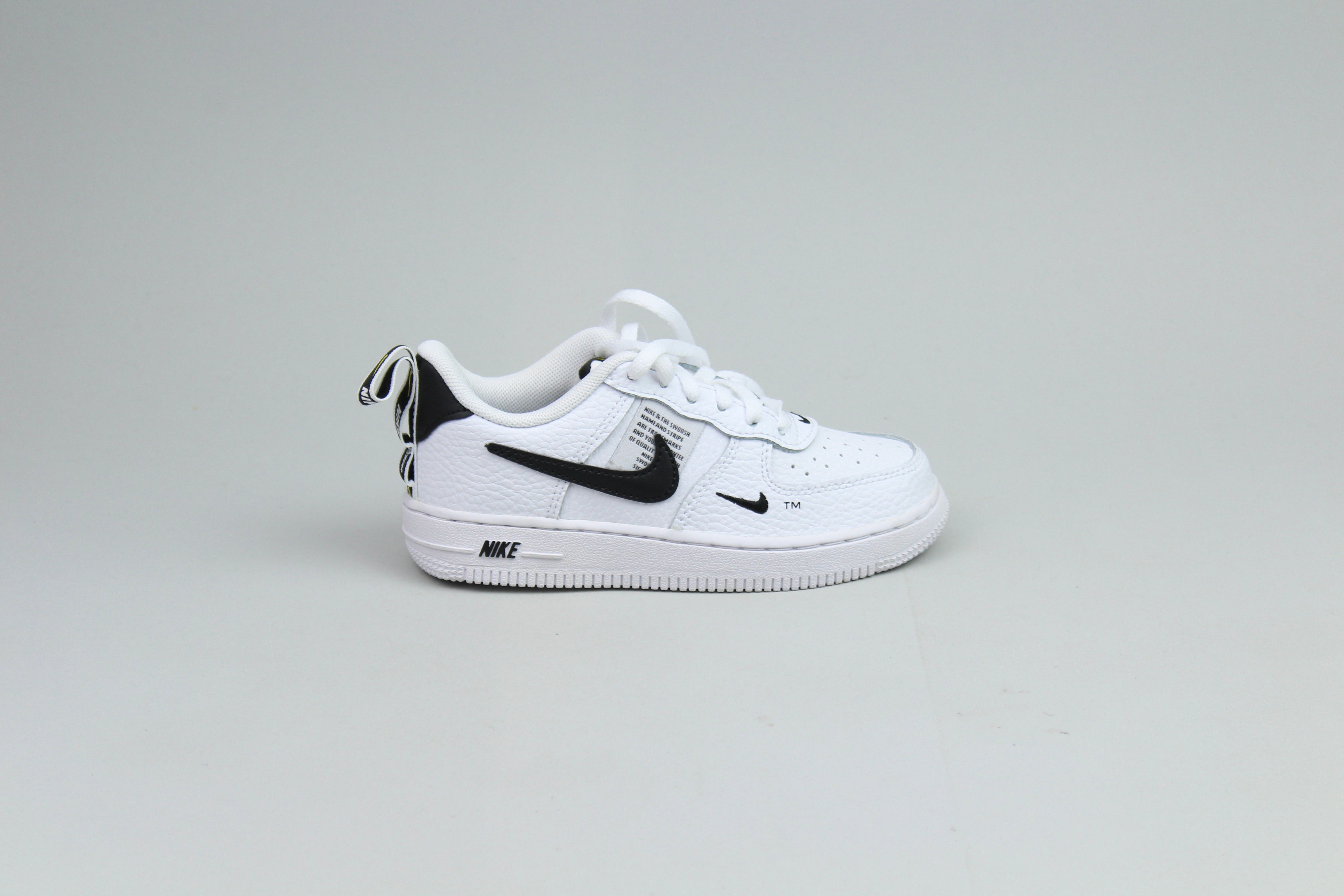 Nike Air Force 1 Low Utility White Black (PS) - Size 28.5 (ARCHIVE)-9376640008522-The Attic