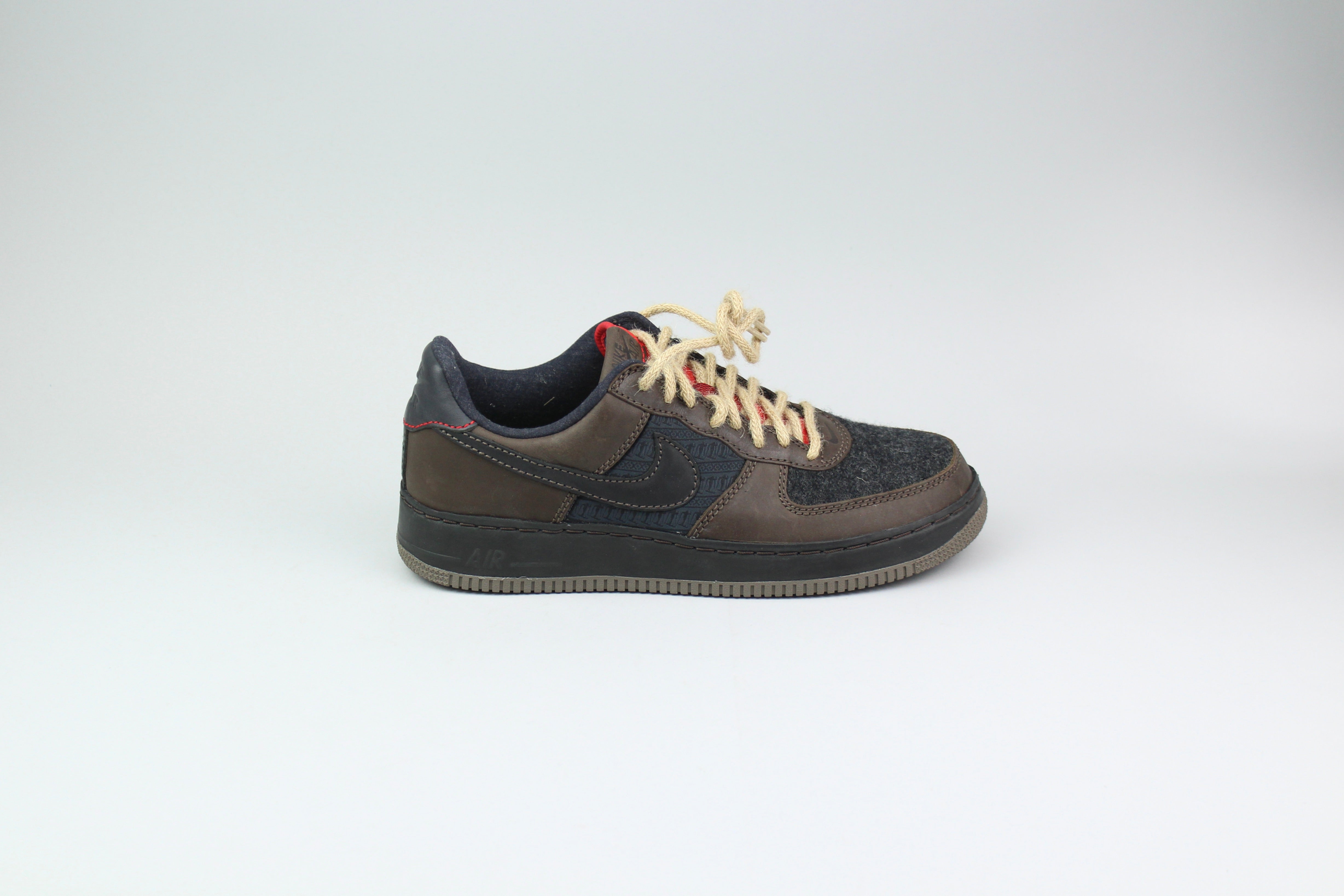 Nike Air Force 1 Low Inside Out 'Baroque Brown Black' - Size 45.5 (ARCHIVE)-9447020003658-The Attic
