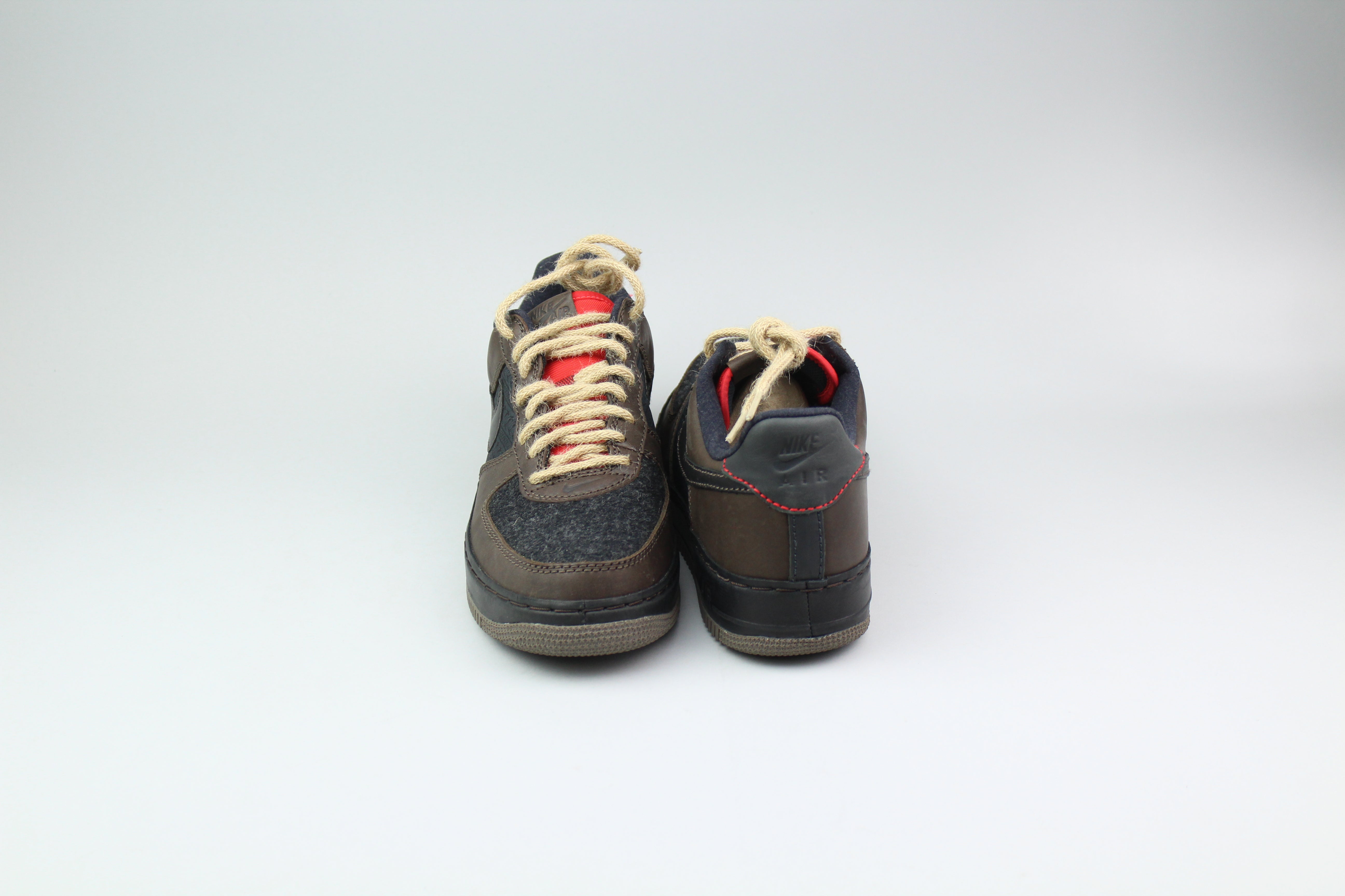 Nike Air Force 1 Low Inside Out 'Baroque Brown Black' - Size 45.5 (ARCHIVE)-9447020003658-The Attic