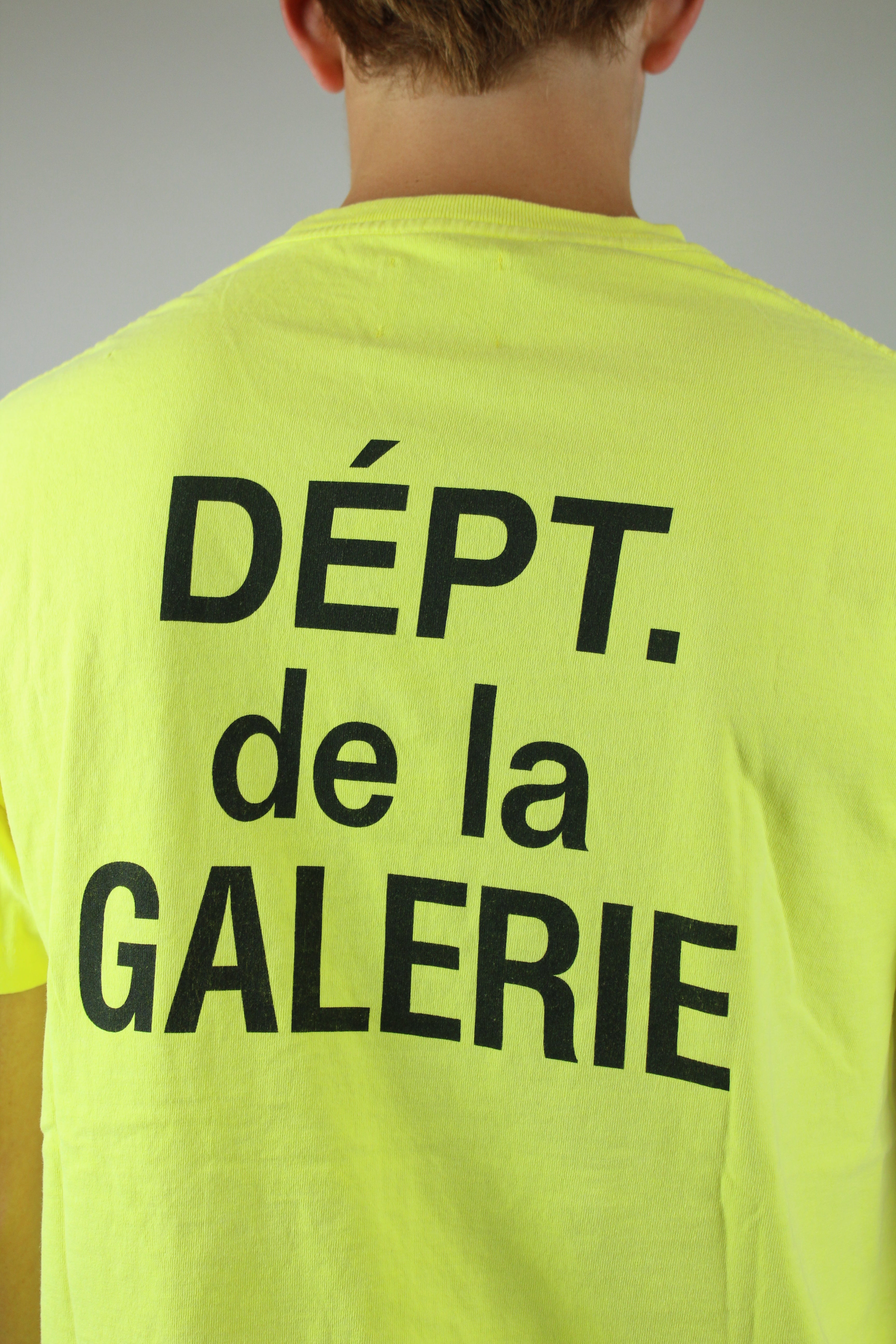 Gallery Dept. French Tee 'Flo Yellow'-9454056112458-The Attic