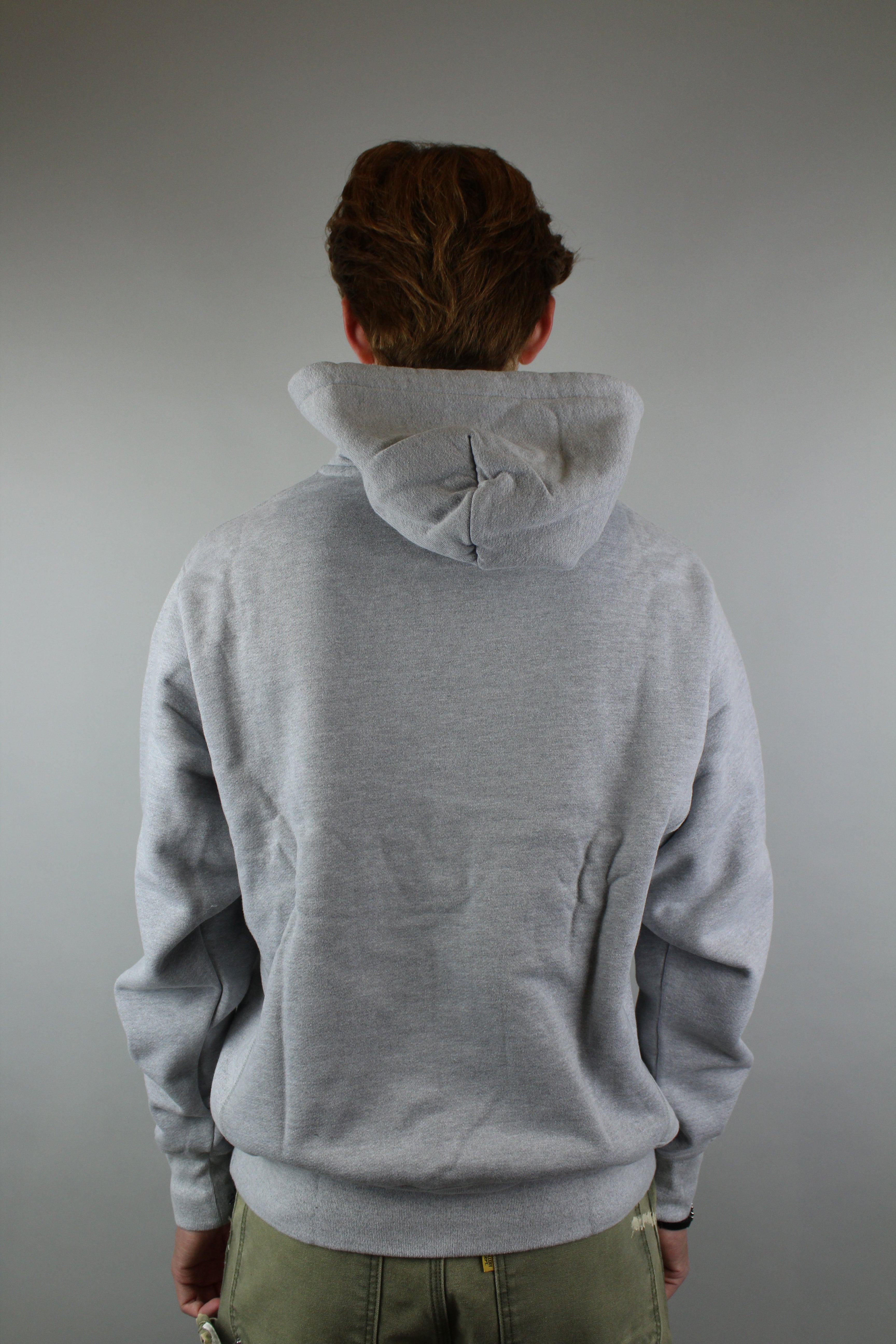 Gallery Dept. P/O Hoodie 'Heather Grey'-9461940191562-The Attic