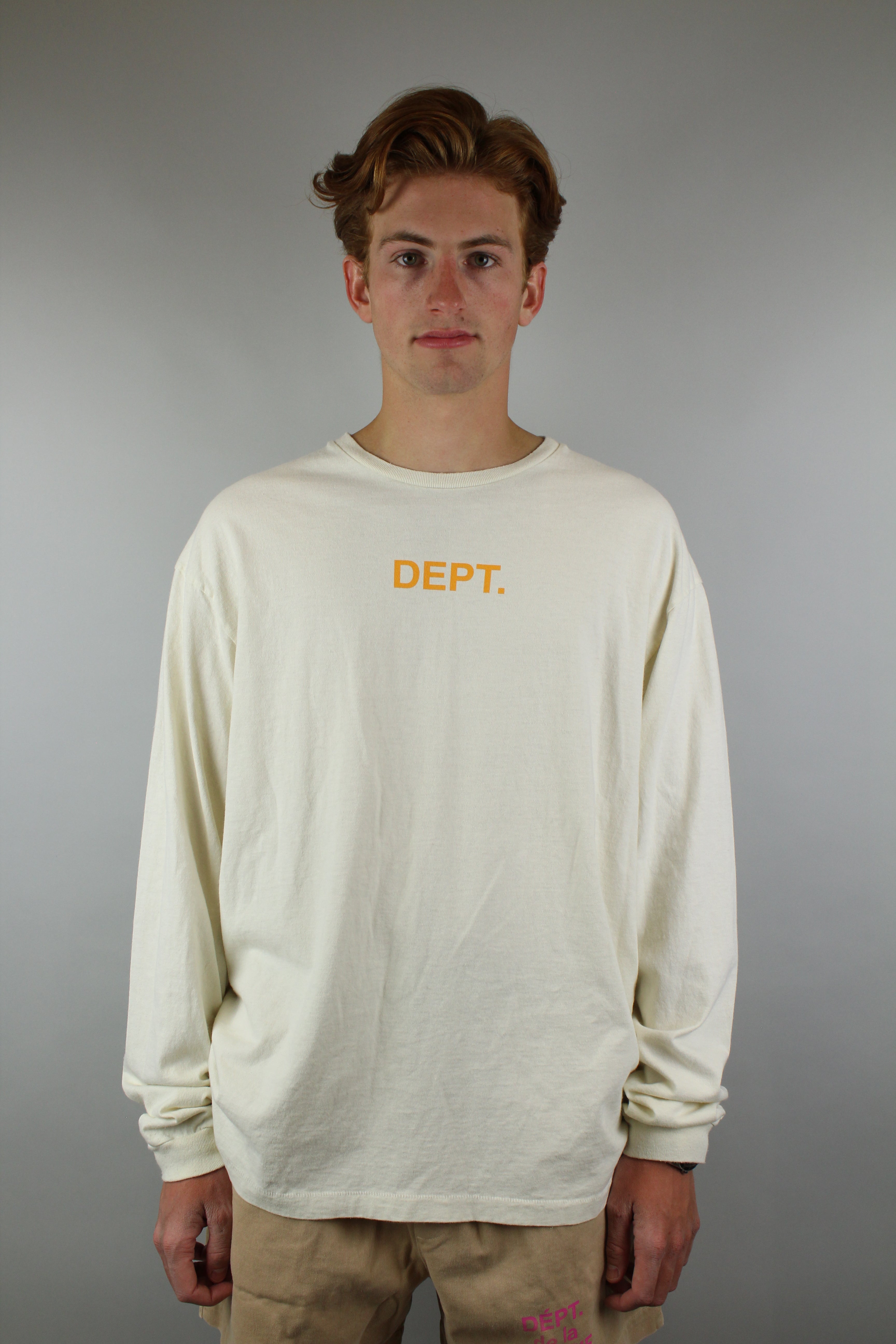 Gallery Dept. Longsleeve 'Cream'-9463971676490-The Attic