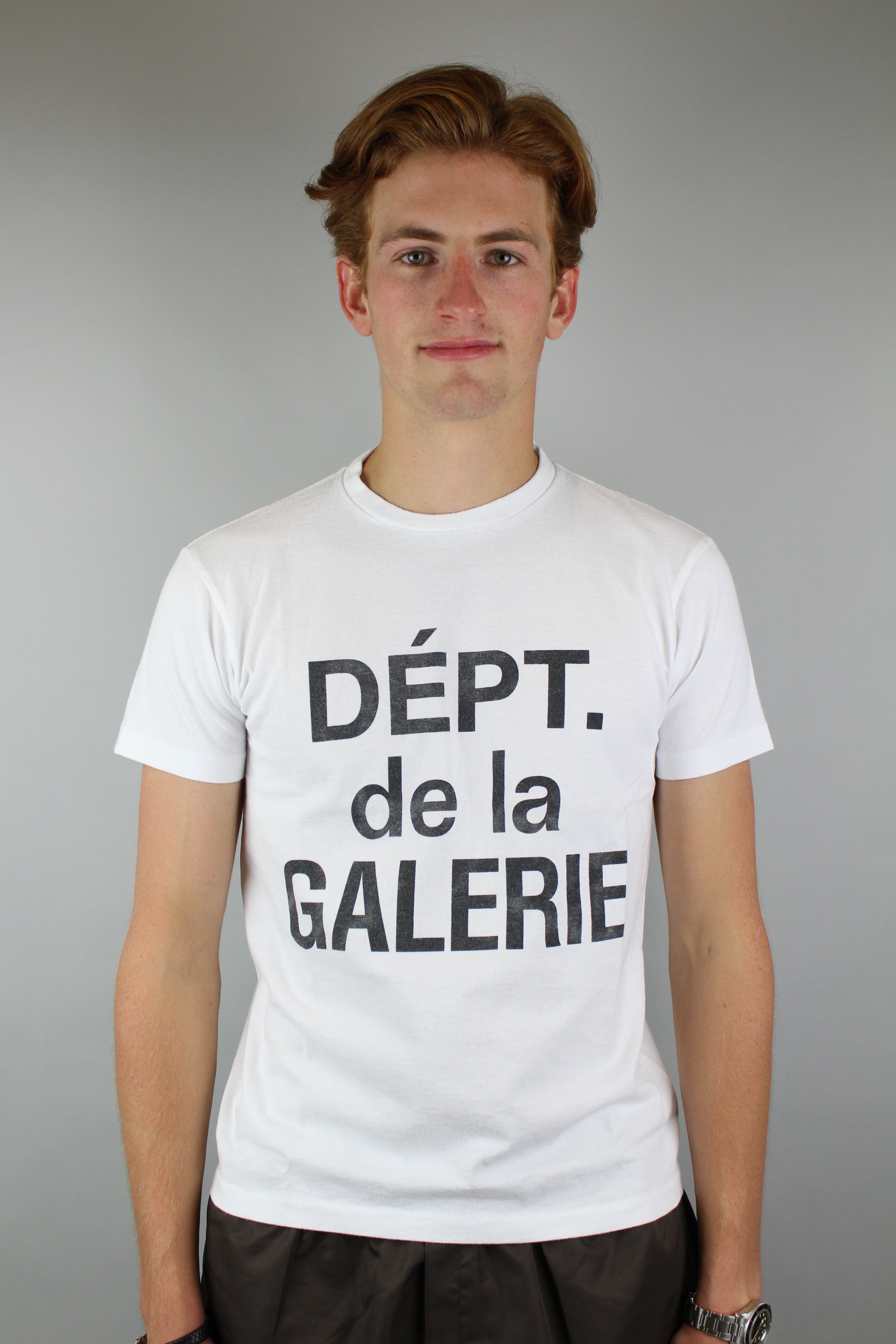 Gallery Dept. Dept De La Galerie Classic Tee 'White'-9518802010442-The Attic