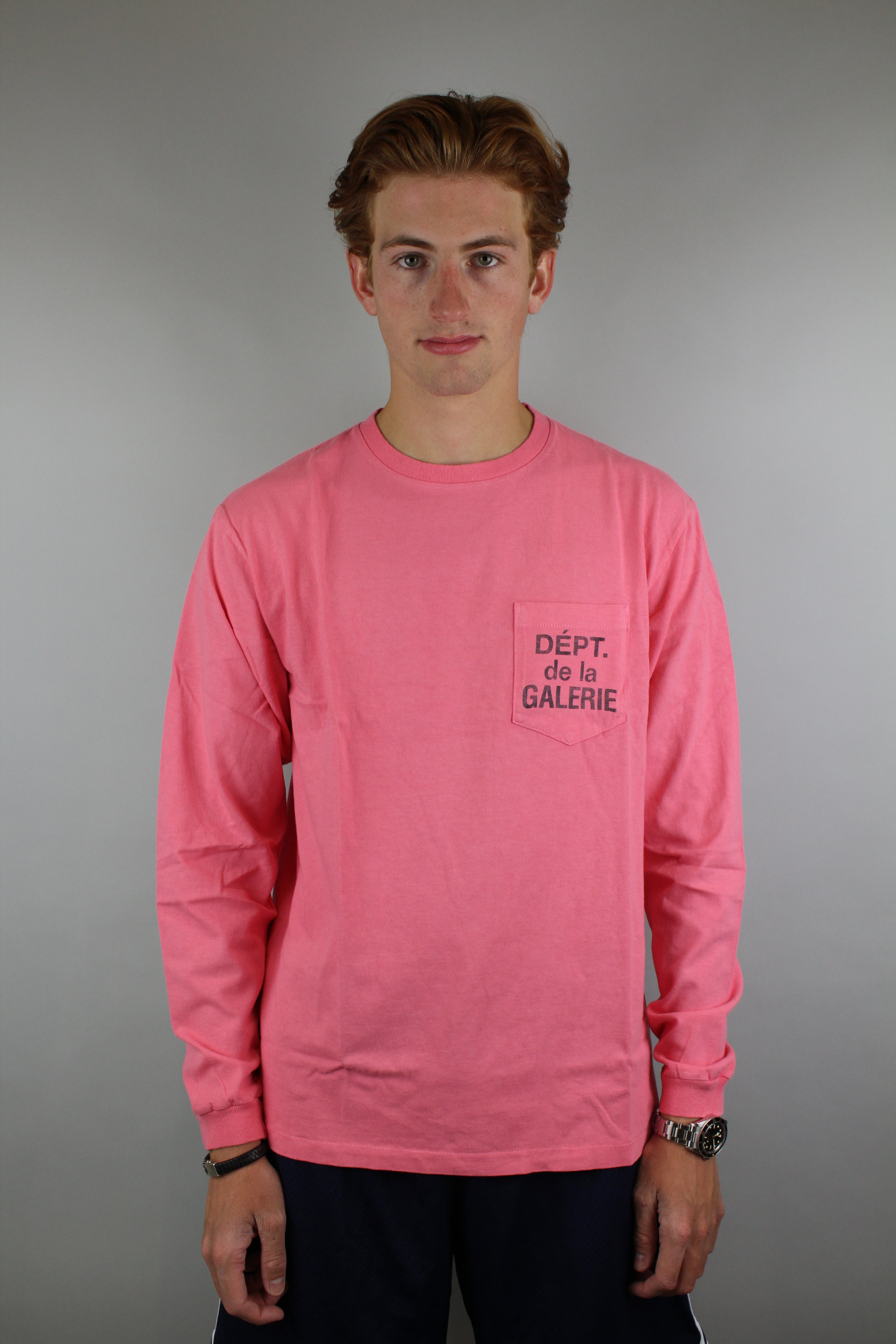 Gallery Dept. French Logo Longsleeve 'Salmon'-9466150027594-The Attic
