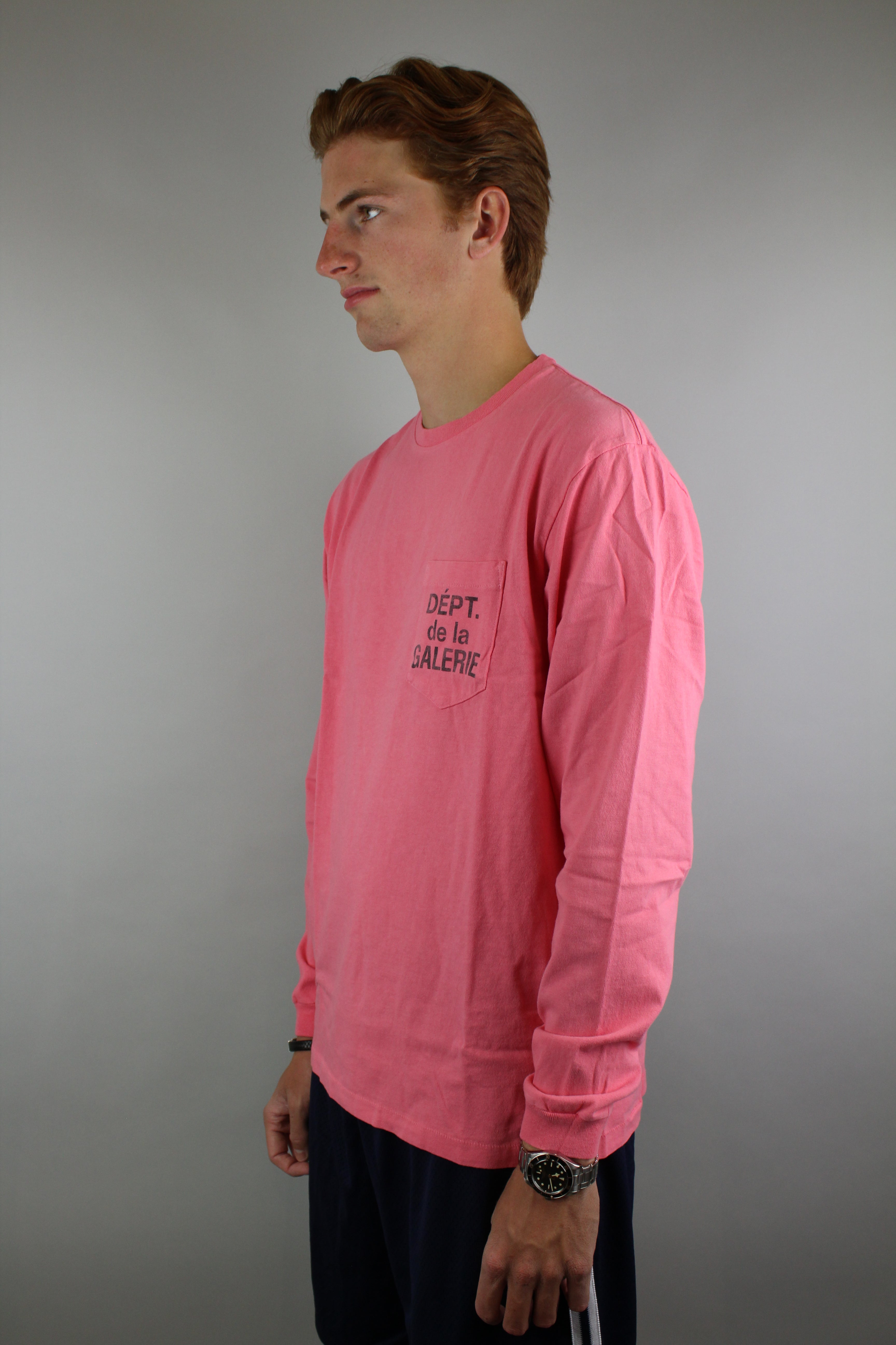Gallery Dept. French Logo Longsleeve 'Salmon'-9466150027594-The Attic