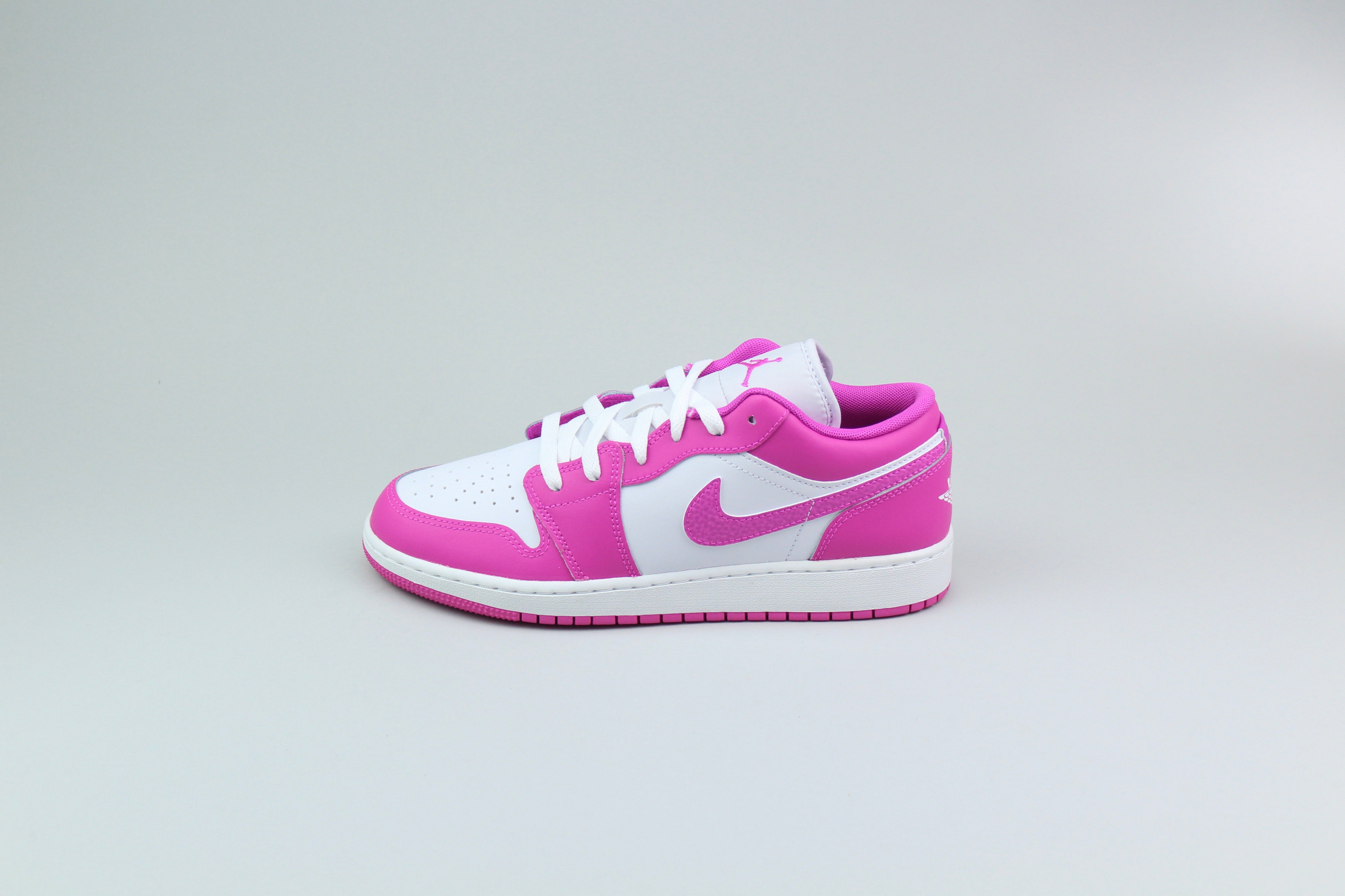 Air Jordan 1 Low 'Fire Pink' (GS)-9473942782282-The Attic