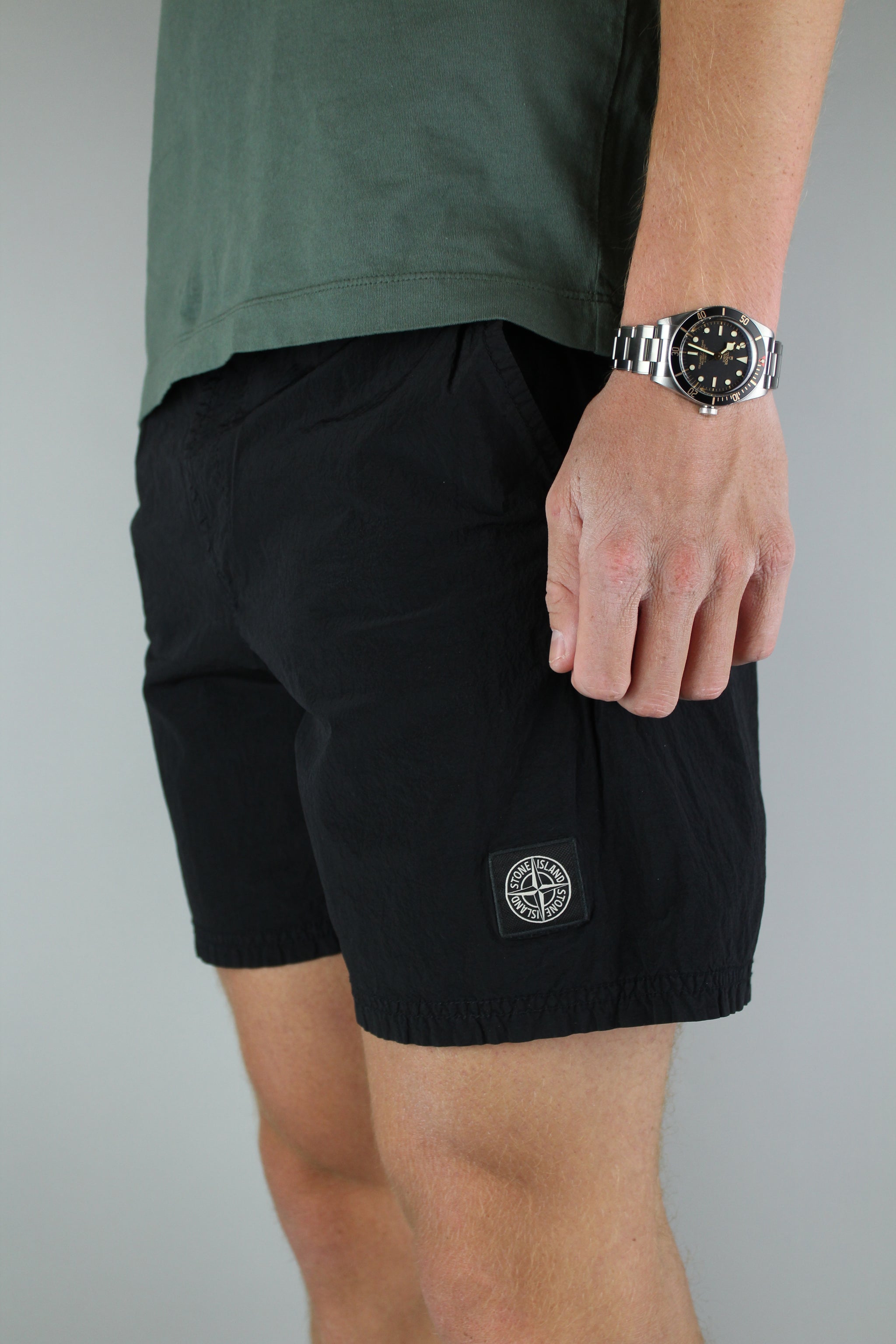 ★ stone swimwear nylonl M 黒 ★ Stone Island Nylon Swim Short 'Black' – The Attic