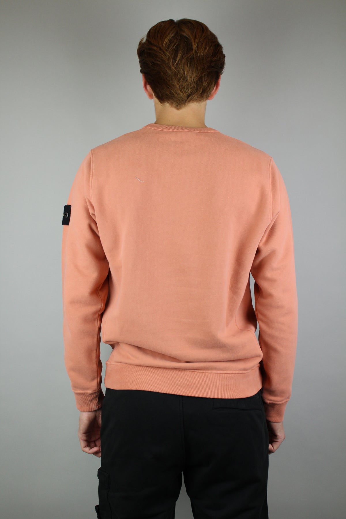 Stone Island Crewneck 'Peach Pink'-9516095996234-The Attic