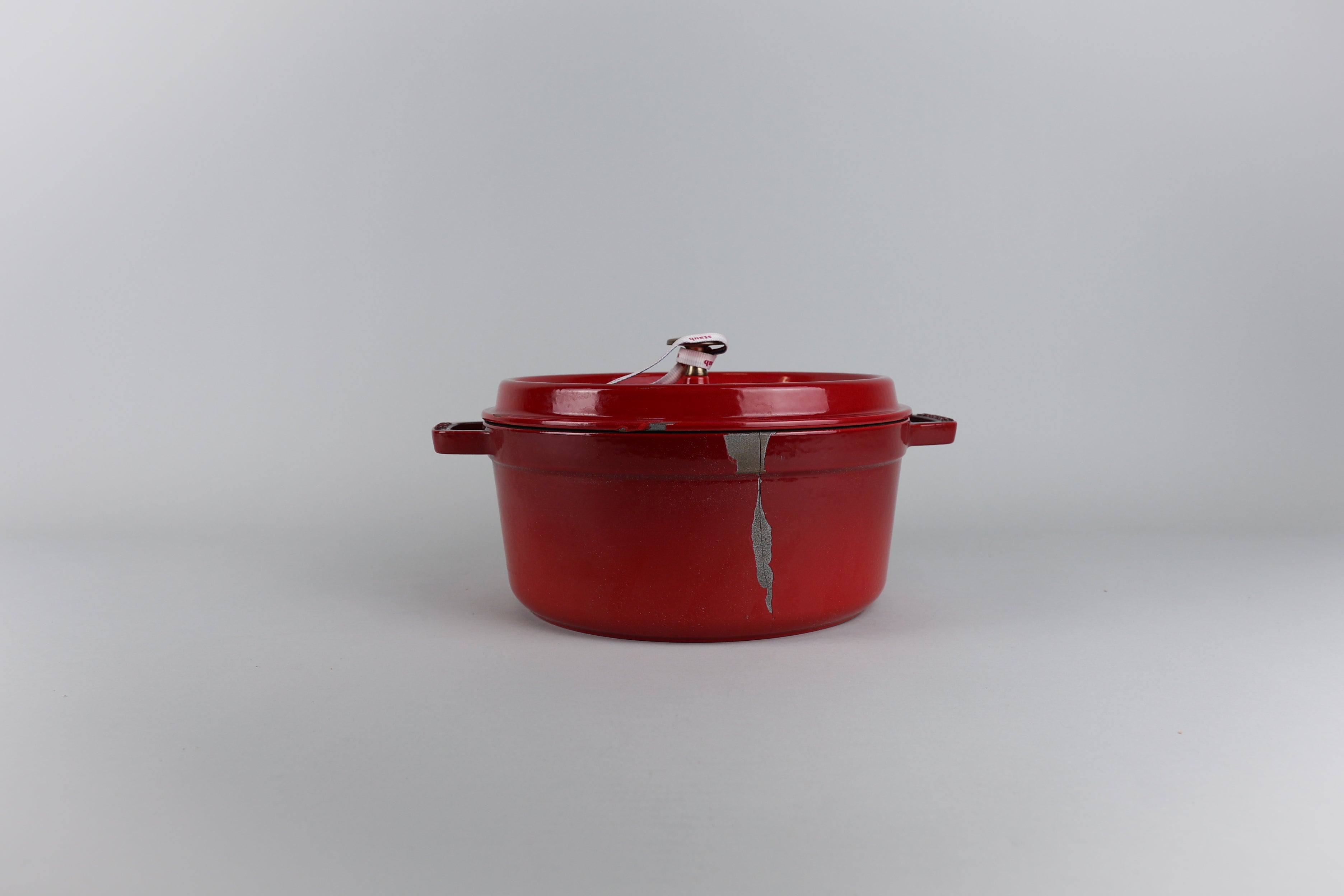 Supreme STAUB Round 5.5 Qt. Cocotte Red (ARCHIVE)-8751736127818-The Attic