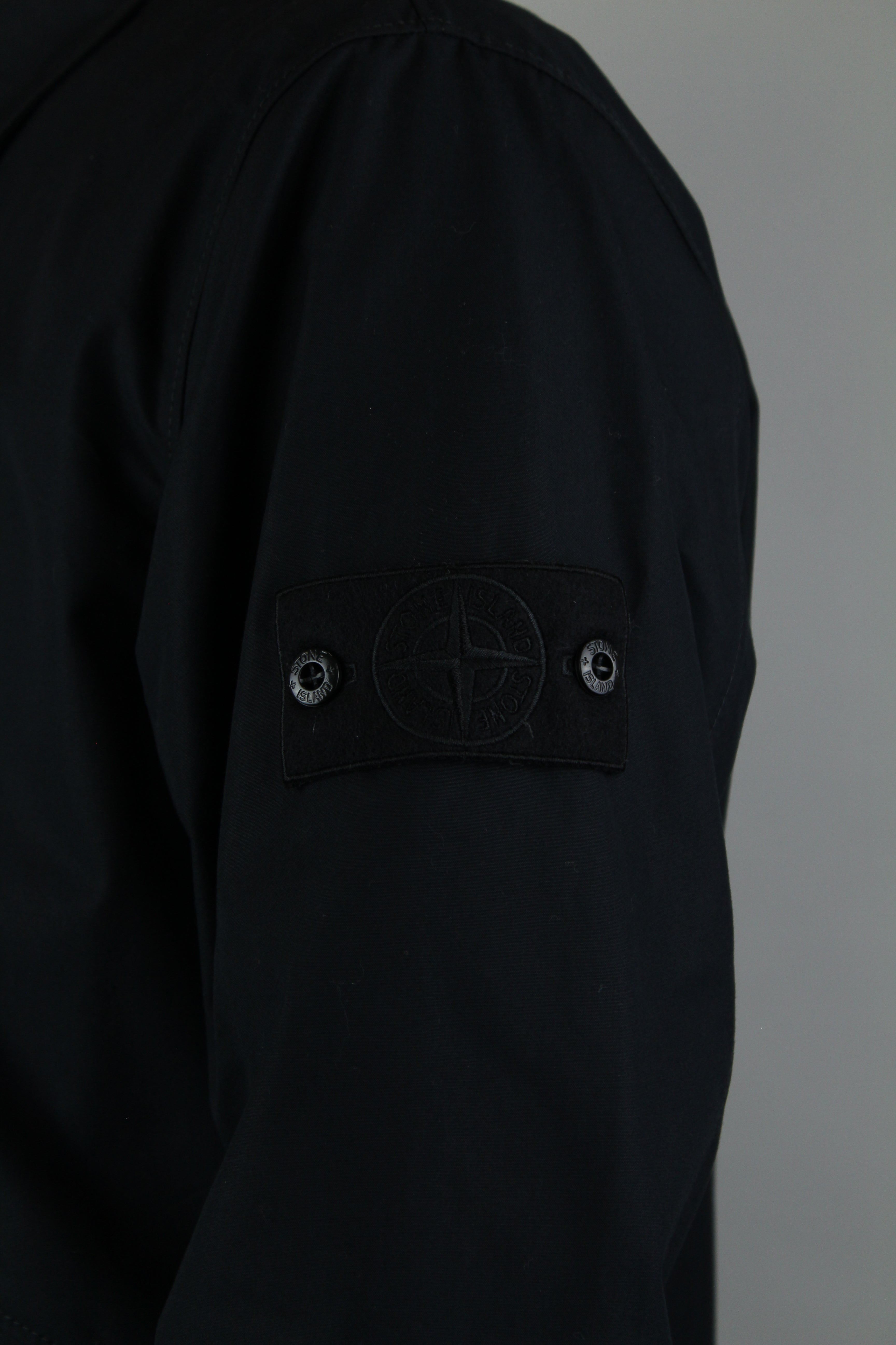 Stone Island Ghost Overshirt Jacket 'Black'-9517051969866-The Attic