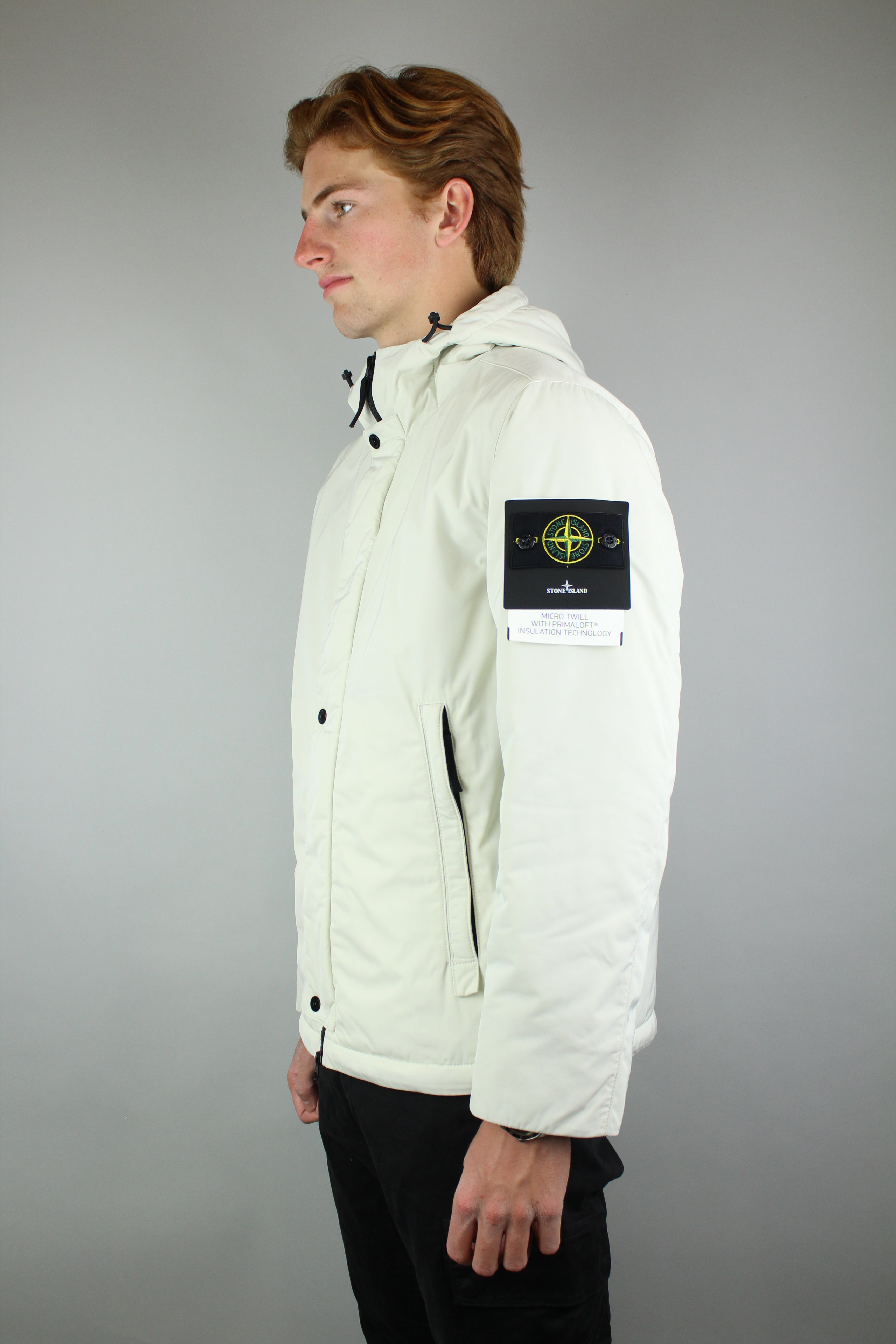 Stone Island Micro Twill Jacket 'White' – The Attic