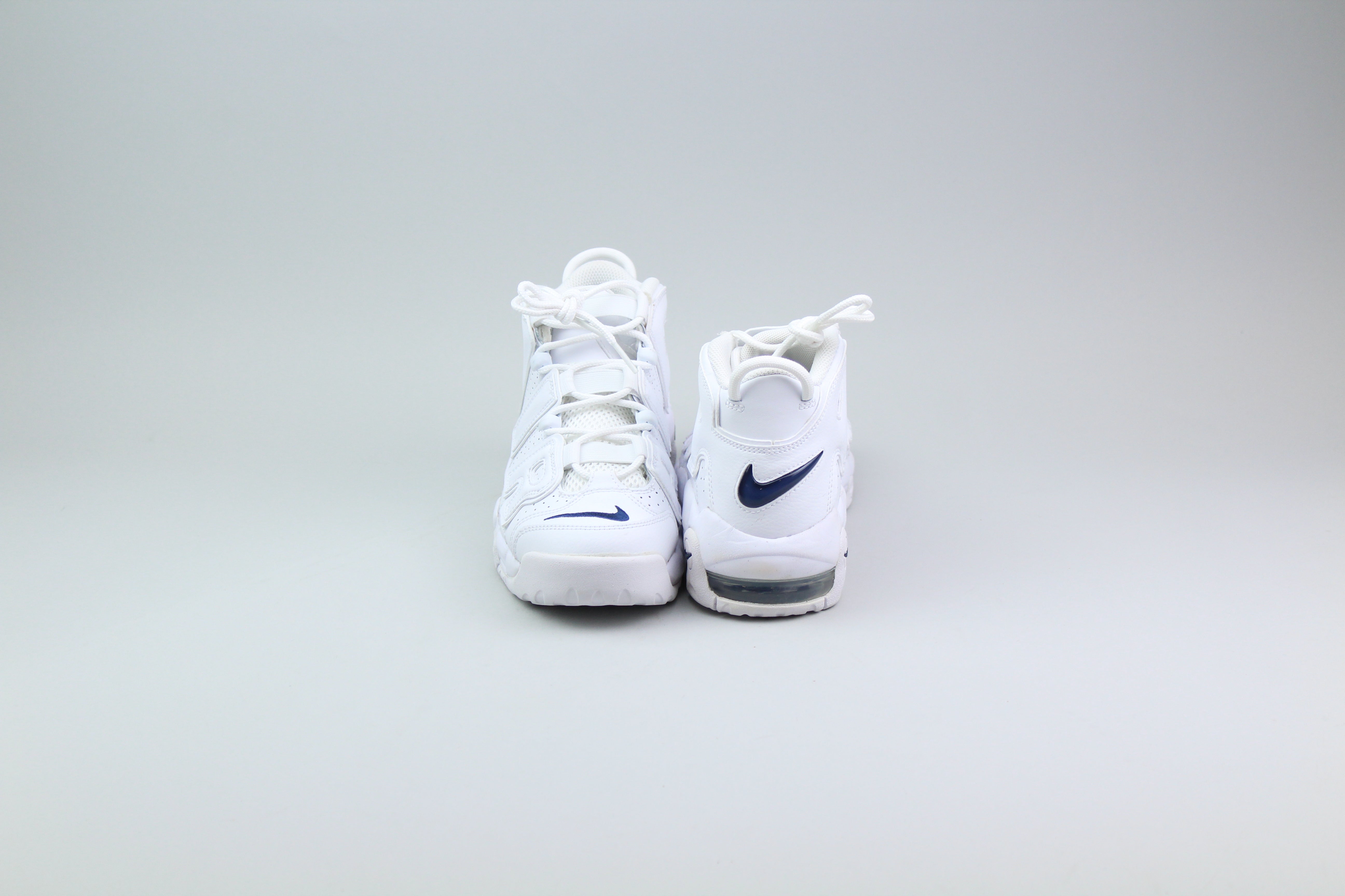 Nike Air More Uptempo Triple White (2021) (GS) - Size 38.5 (ARCHIVE)-9518078427466-The Attic