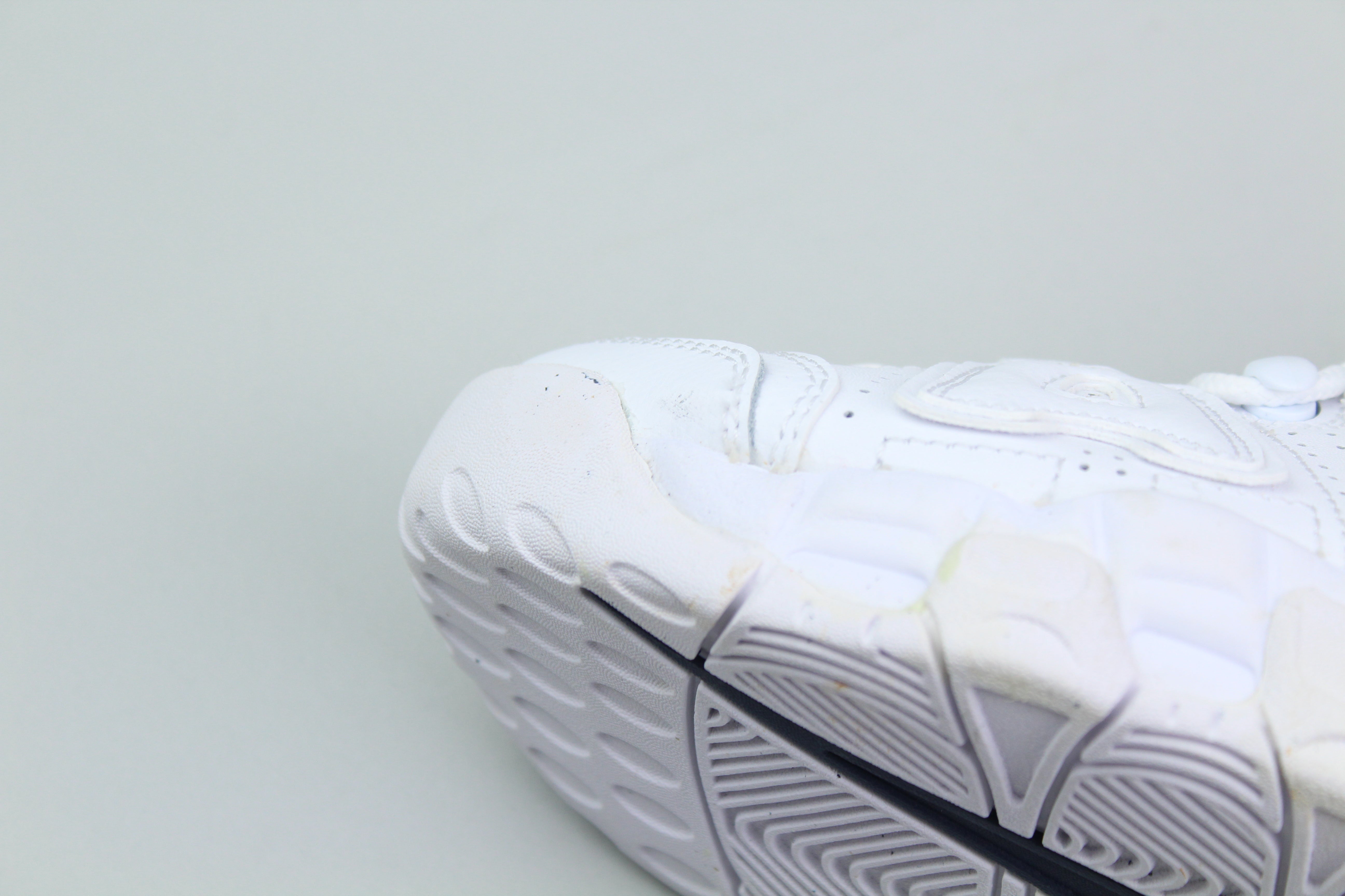 Nike Air More Uptempo Triple White (2021) (GS) - Size 38.5 (ARCHIVE)-9518078427466-The Attic