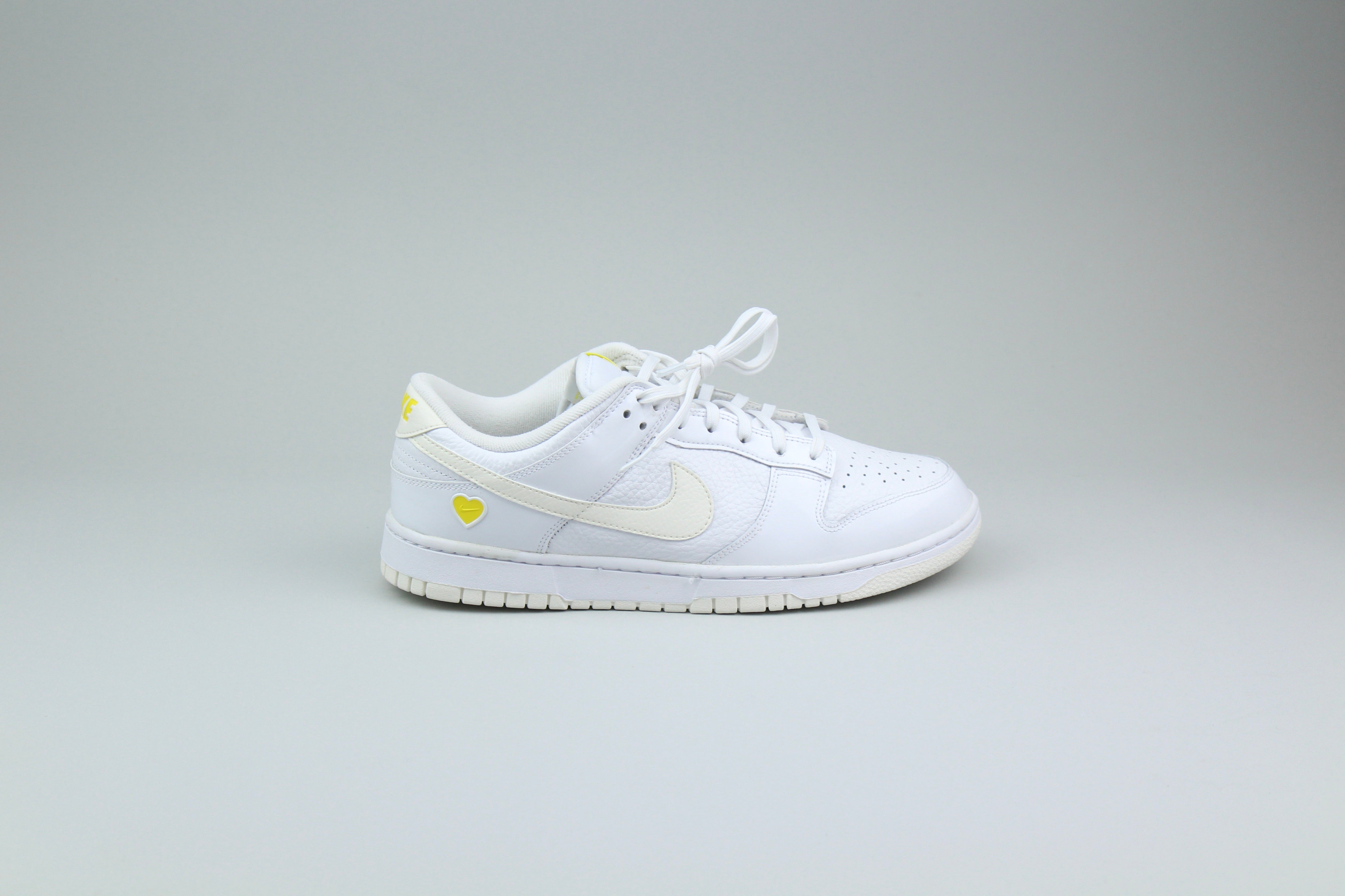 Nike Dunk Low Yellow Heart 'White' (Women's) - Size 44 (ARCHIVE)-9520201990474-The Attic