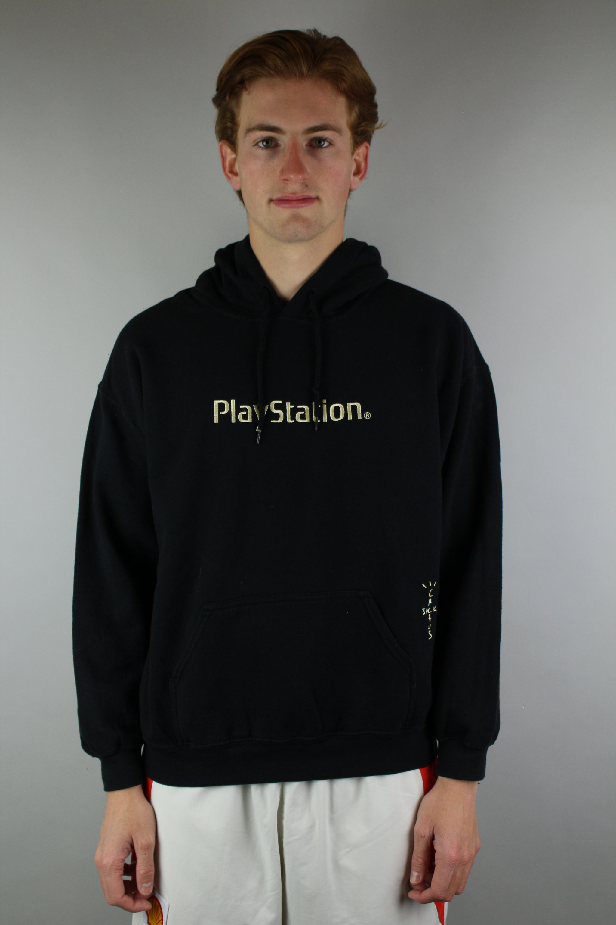 Travis Scott Cactus Jack Motherboard II Hoodie 'Black' Size M