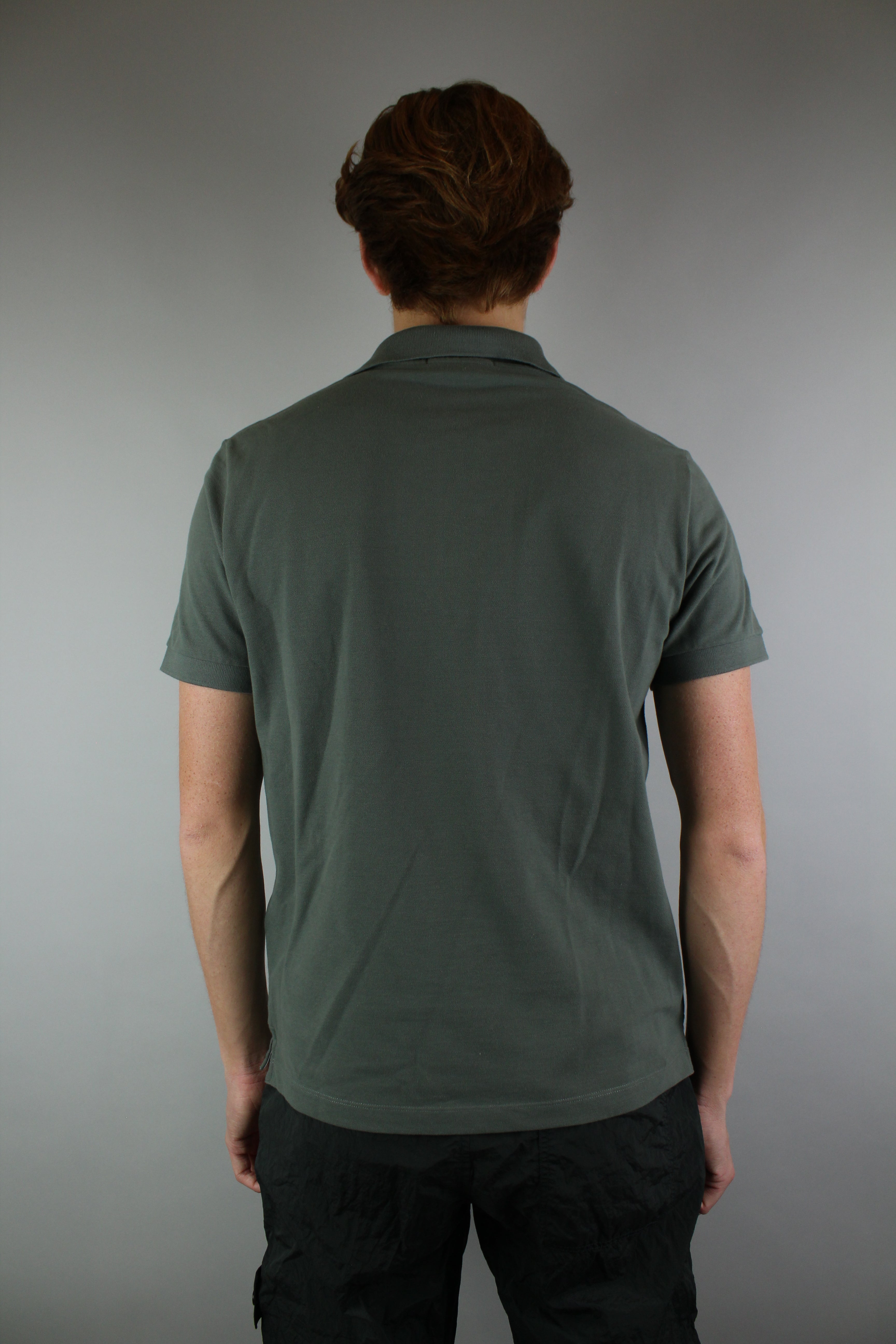 Stone Island Polo 'Green' (Slim Fit)-9601900740938-The Attic