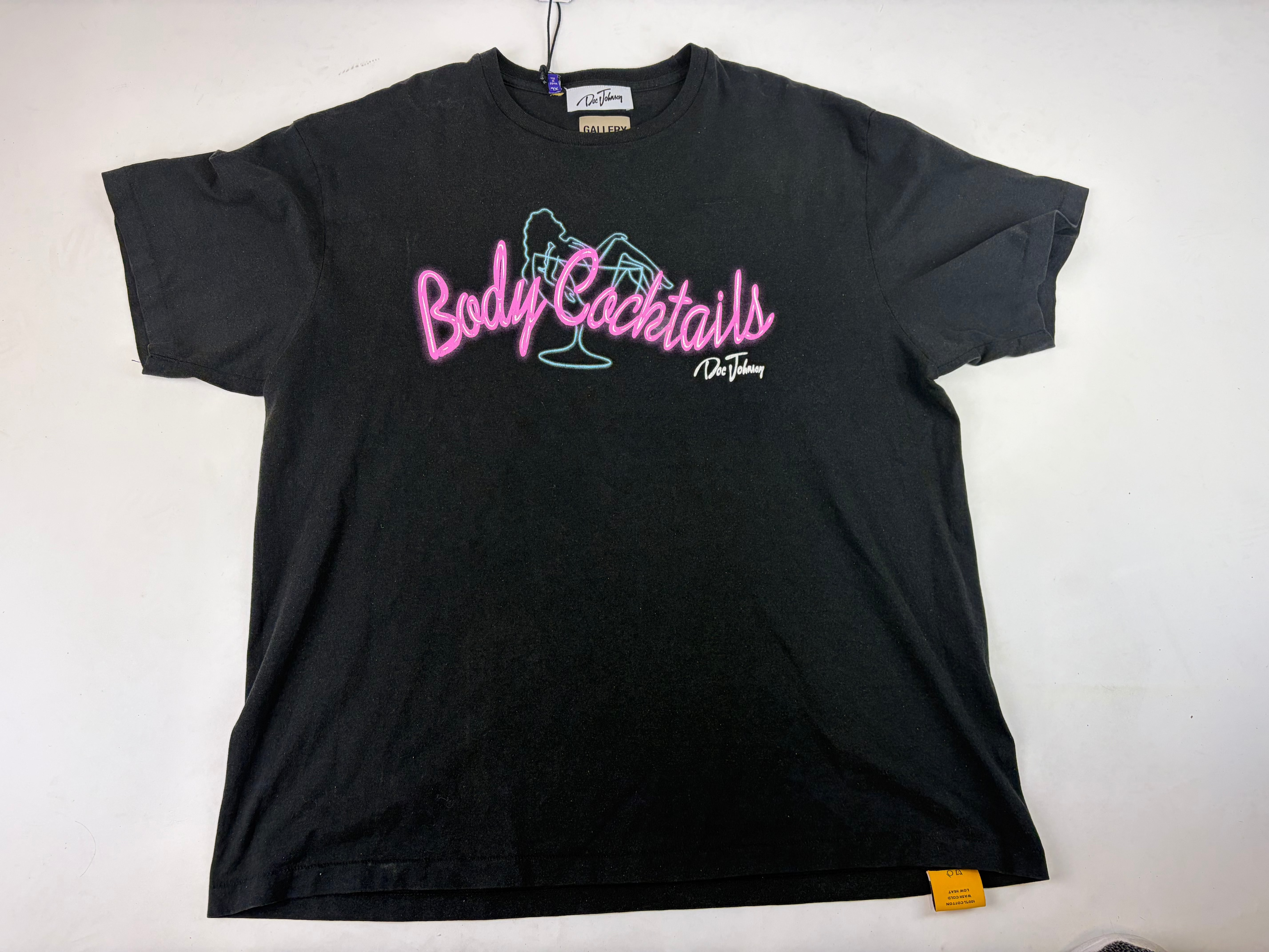 Gallery Dept. Cocktail Tee ‘Black’ - Size XL (ARCHIVE)