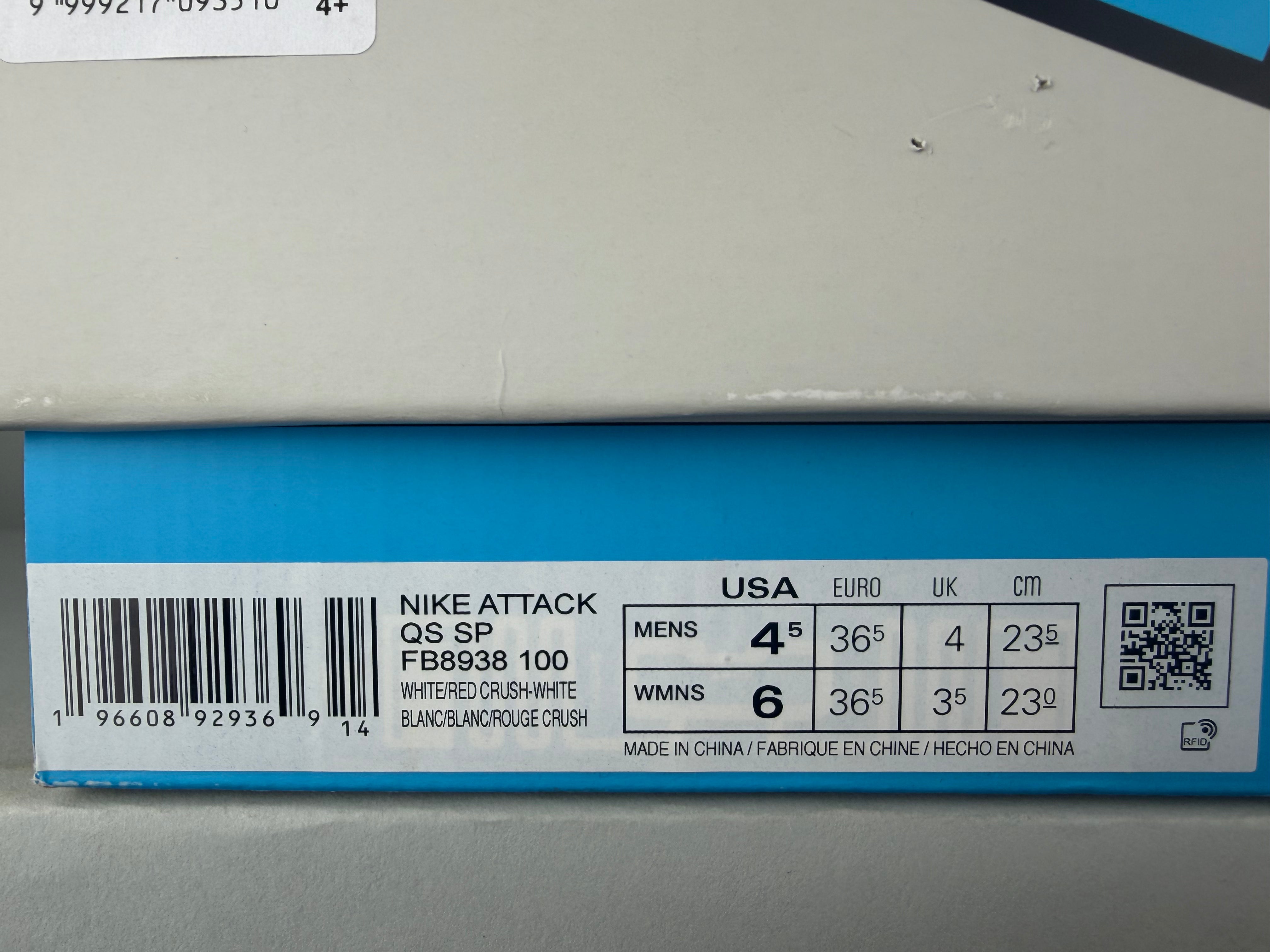Nike Mac Attack QS SP ‘Red Crush’ - Size 36.5 (ARCHIVE)