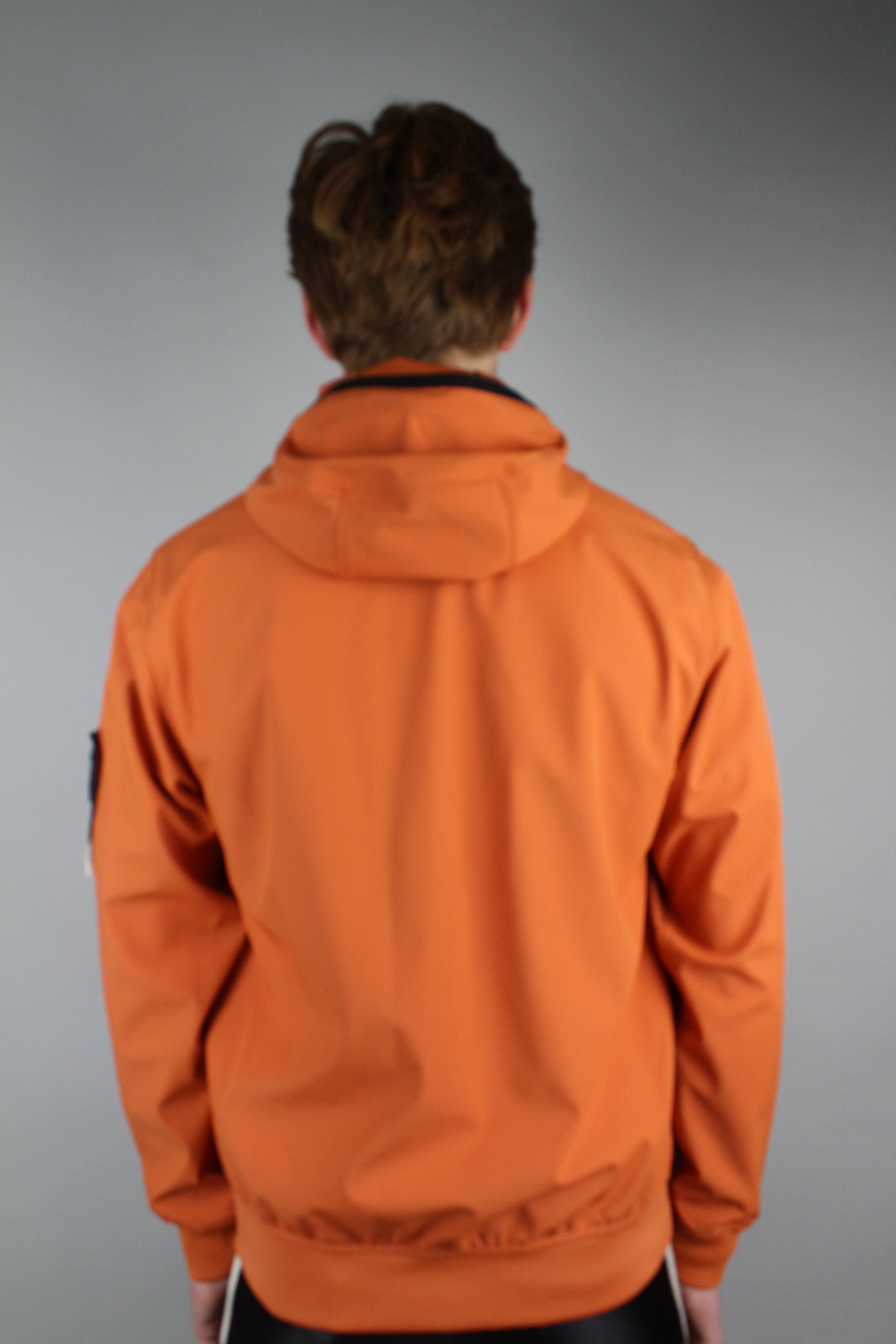 Stone Island Light Soft Shell-R Jacket 'Orange'-8478330454346-The Attic