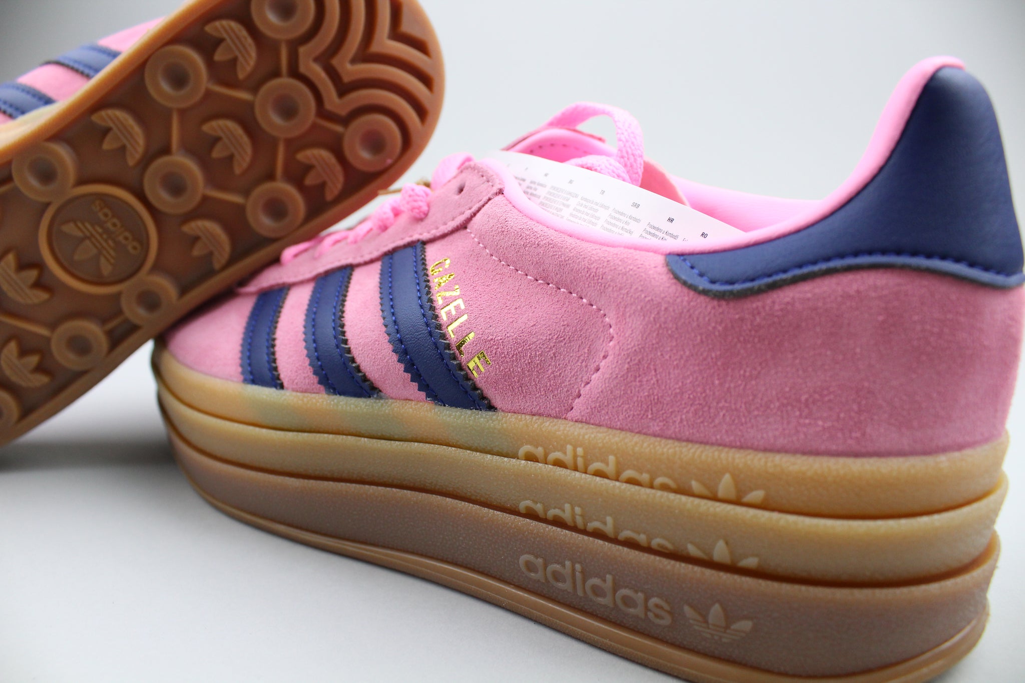 Adidas Gazelle Bold 'Pink Glow' (Womens) The Attic Adidas Gazelle Bold 'Pink Glow' (Womens) The Attic