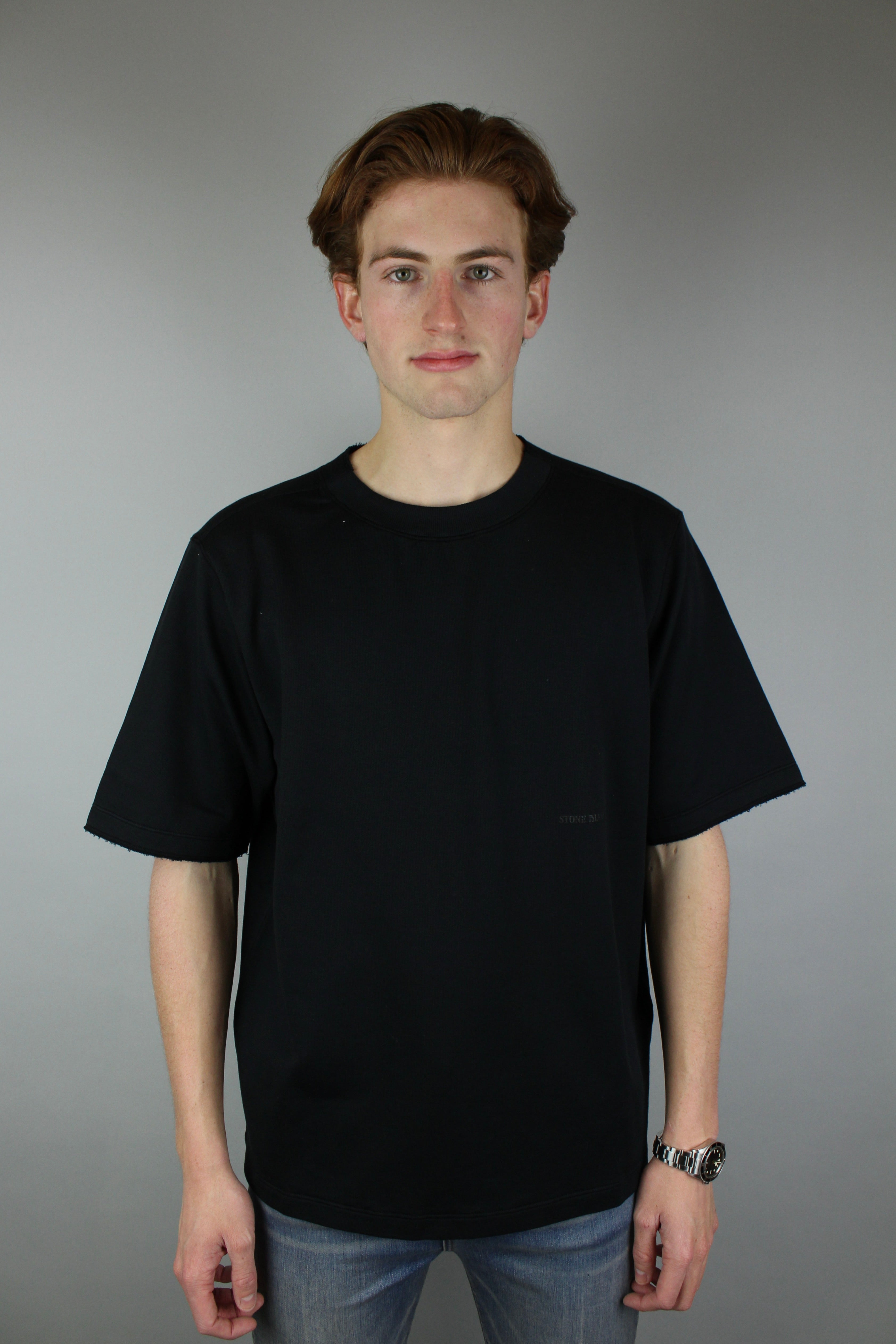 Stone Island Ghost T-Shirt 'Black'-8747684593994-The Attic