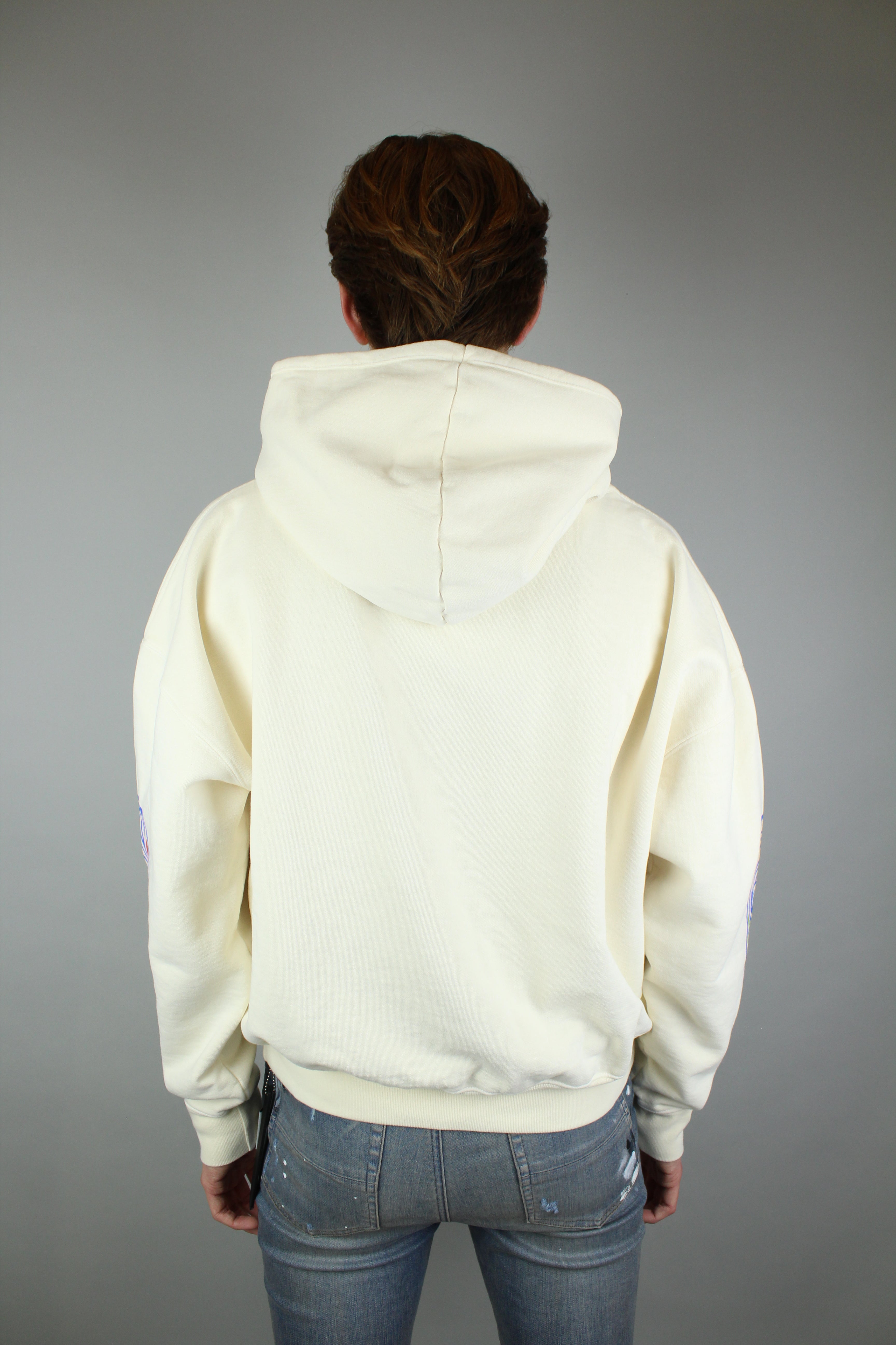 Rhude Hotel Hoodie 'Vintage White'-9620421149002-The Attic