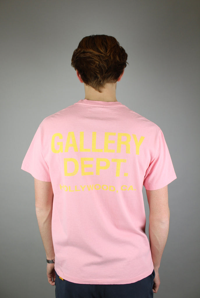 Gallery Dept. Souvenir Tee 'Candy Pink'-9621123924298-The Attic