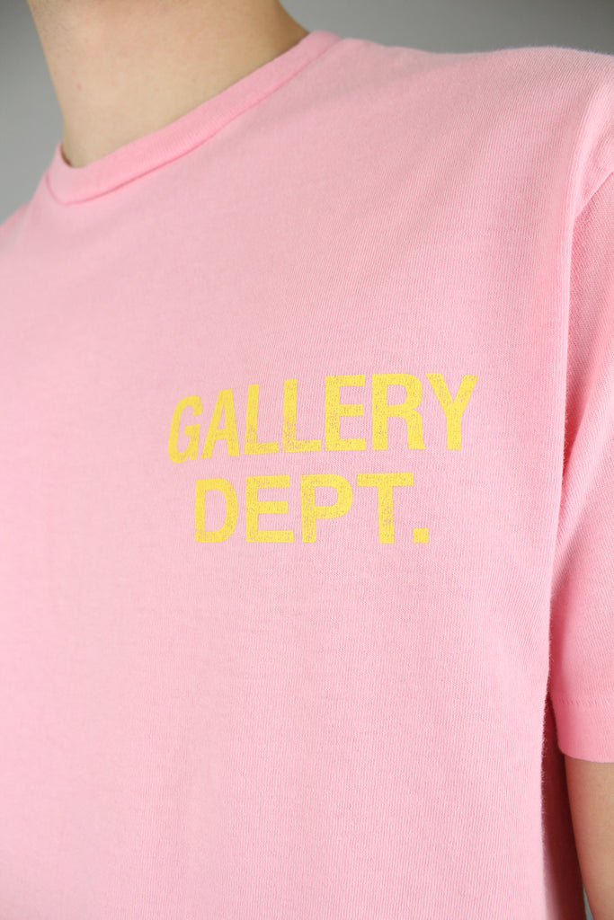 Gallery Dept. Souvenir Tee 'Candy Pink'-9621123924298-The Attic