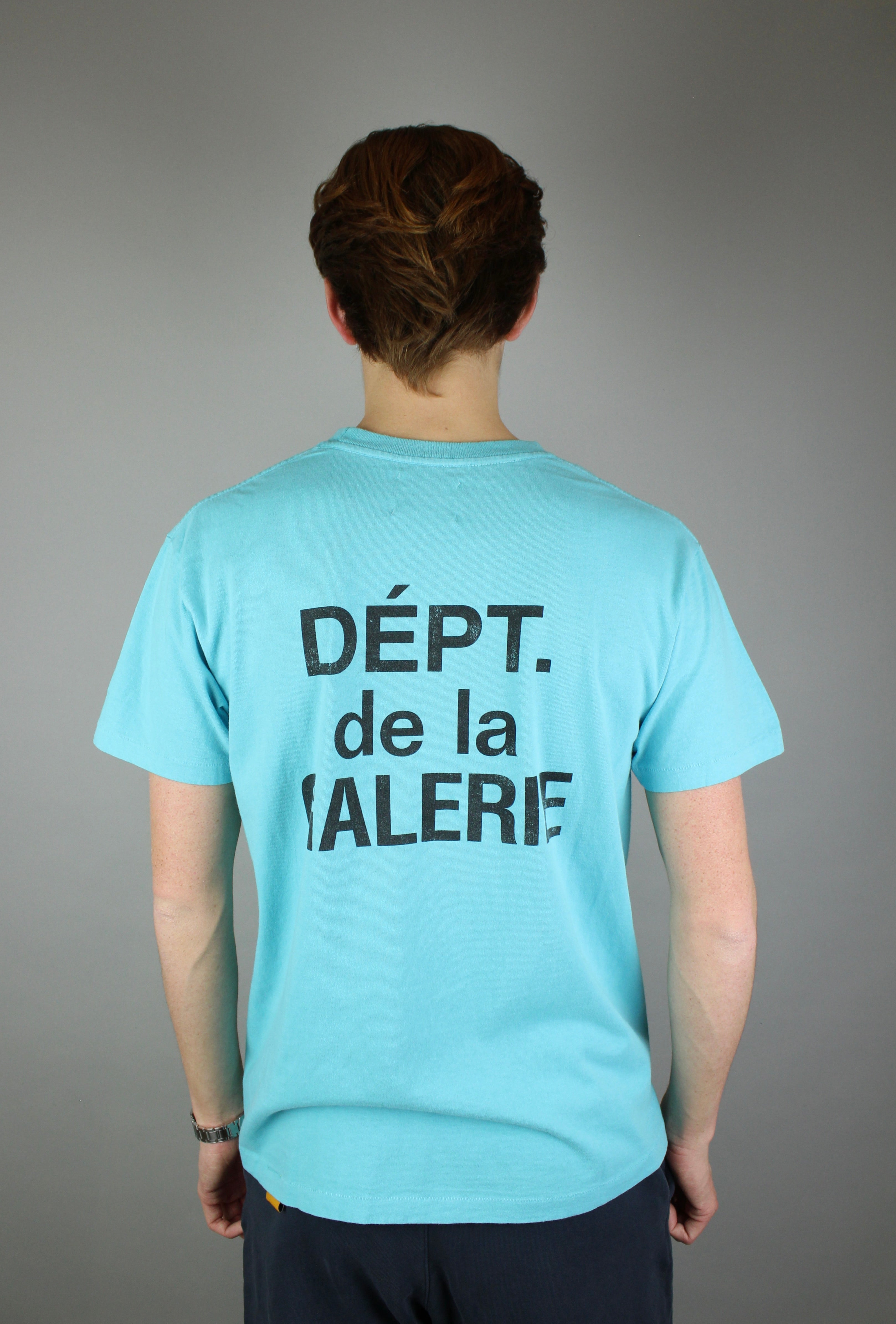 Gallery Dept. French Tee 'Light Teal'-9621150990666-The Attic
