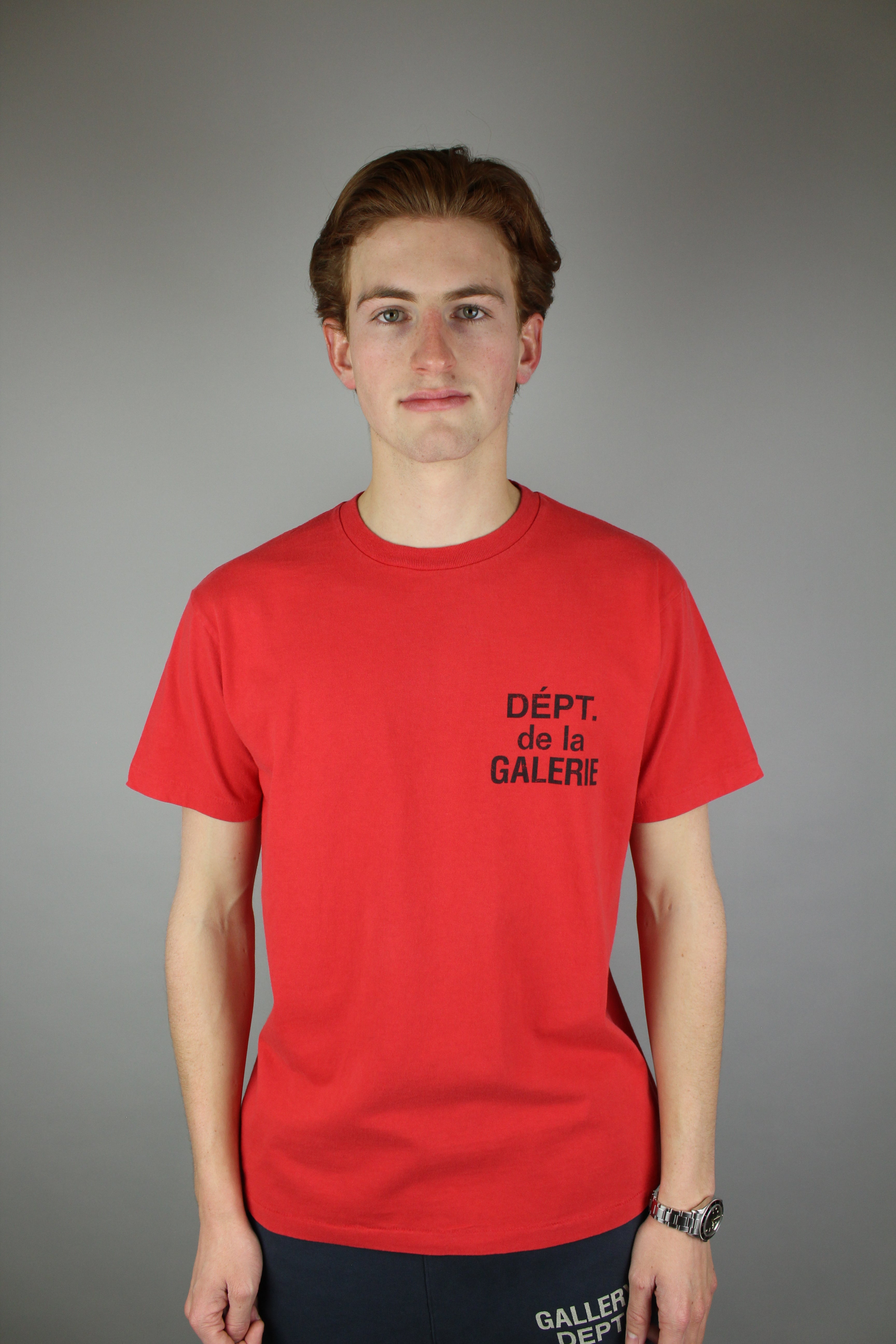 Gallery Dept. French Tee 'Red'-9621202370890-The Attic