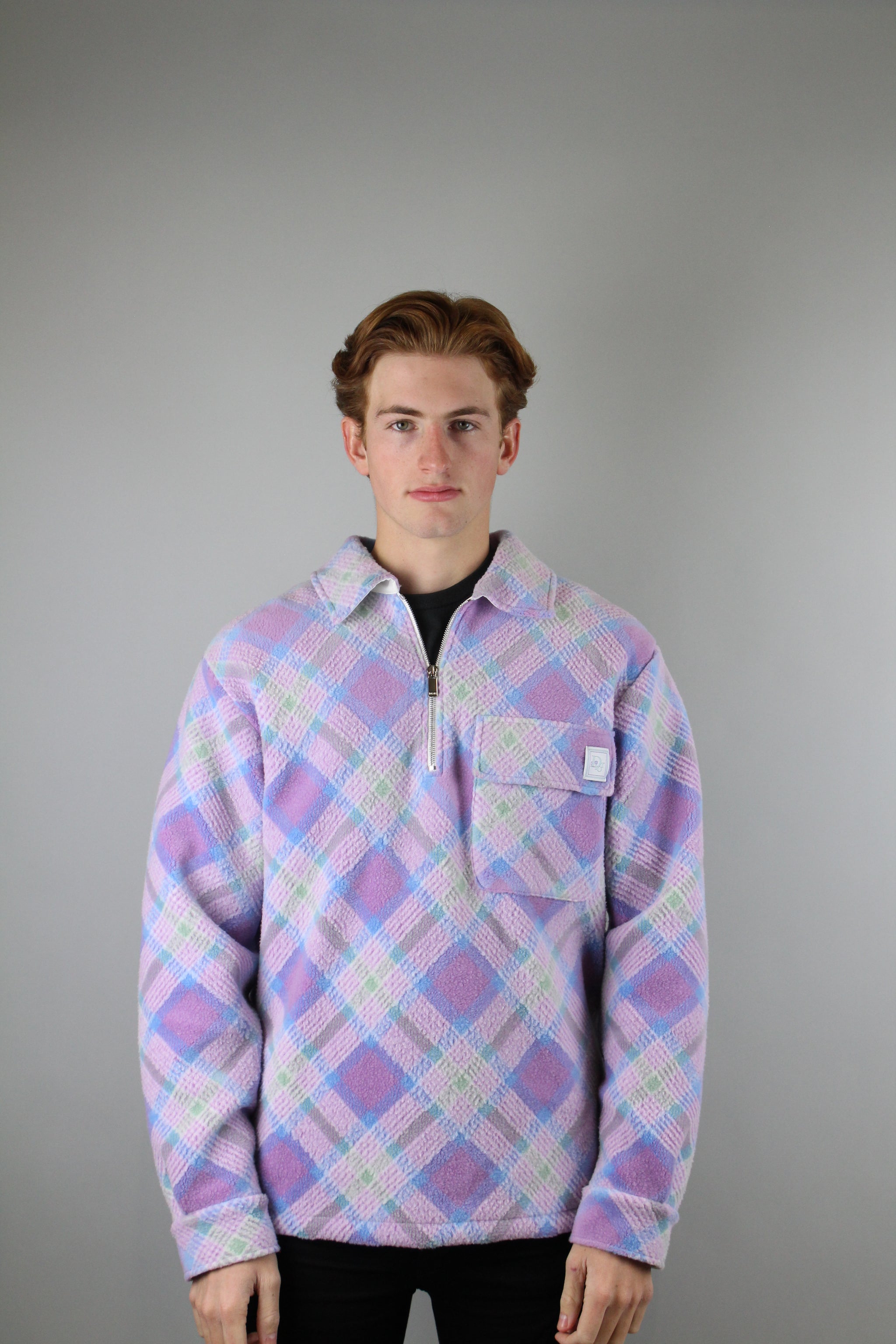 Christian Dior X ERL 'Tartan Zip Sweatshirt' (Purple) – The Attic