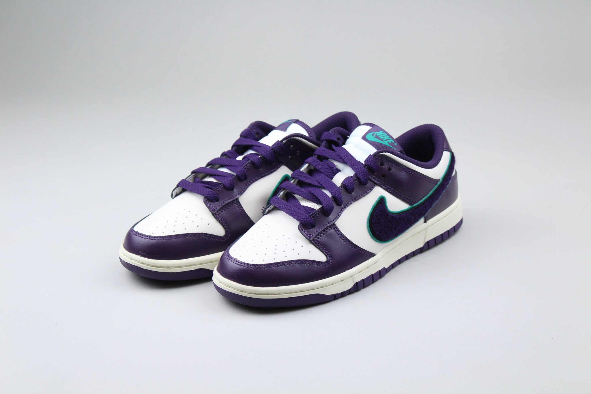 Nike Dunk Low 'Chenille Swoosh Sail Grand Purple' – The Attic