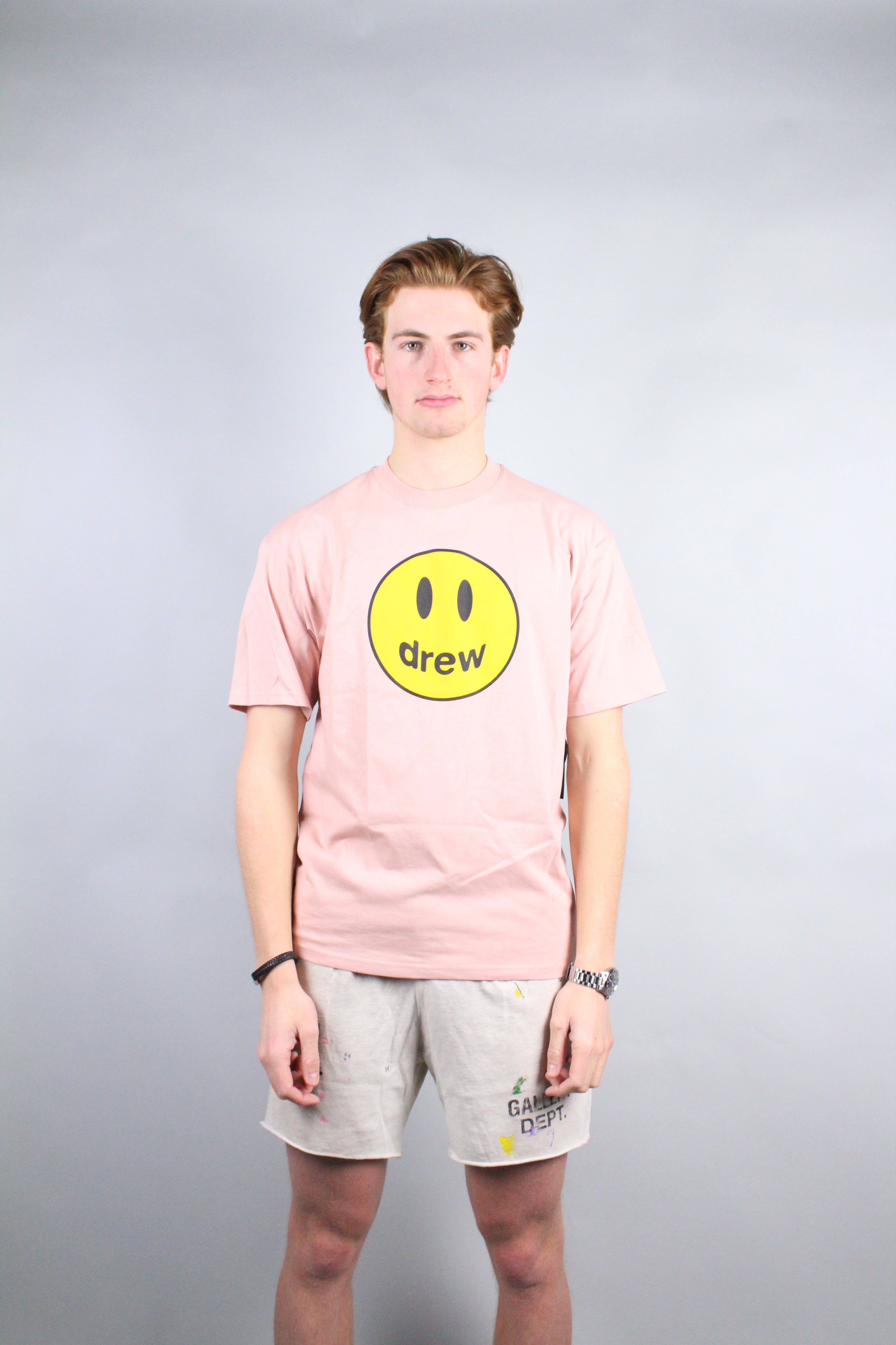 Drew House Mascot SS Tee 'Dusty Rose' - Small (ARCHIVE)-8614922191178-The Attic