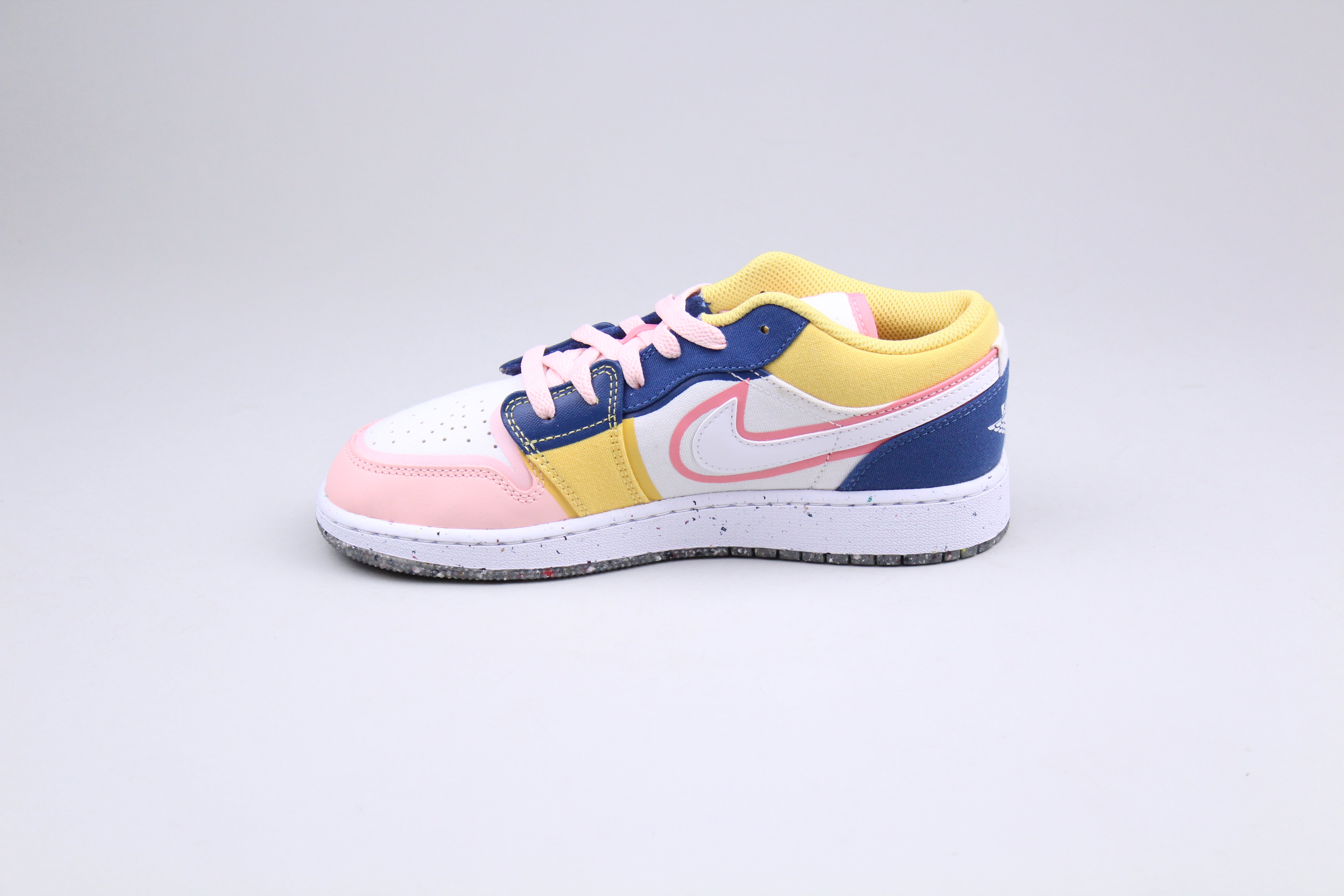 Jordan 1 Low 'Multi Canvas' (GS)-8660382974282-The Attic