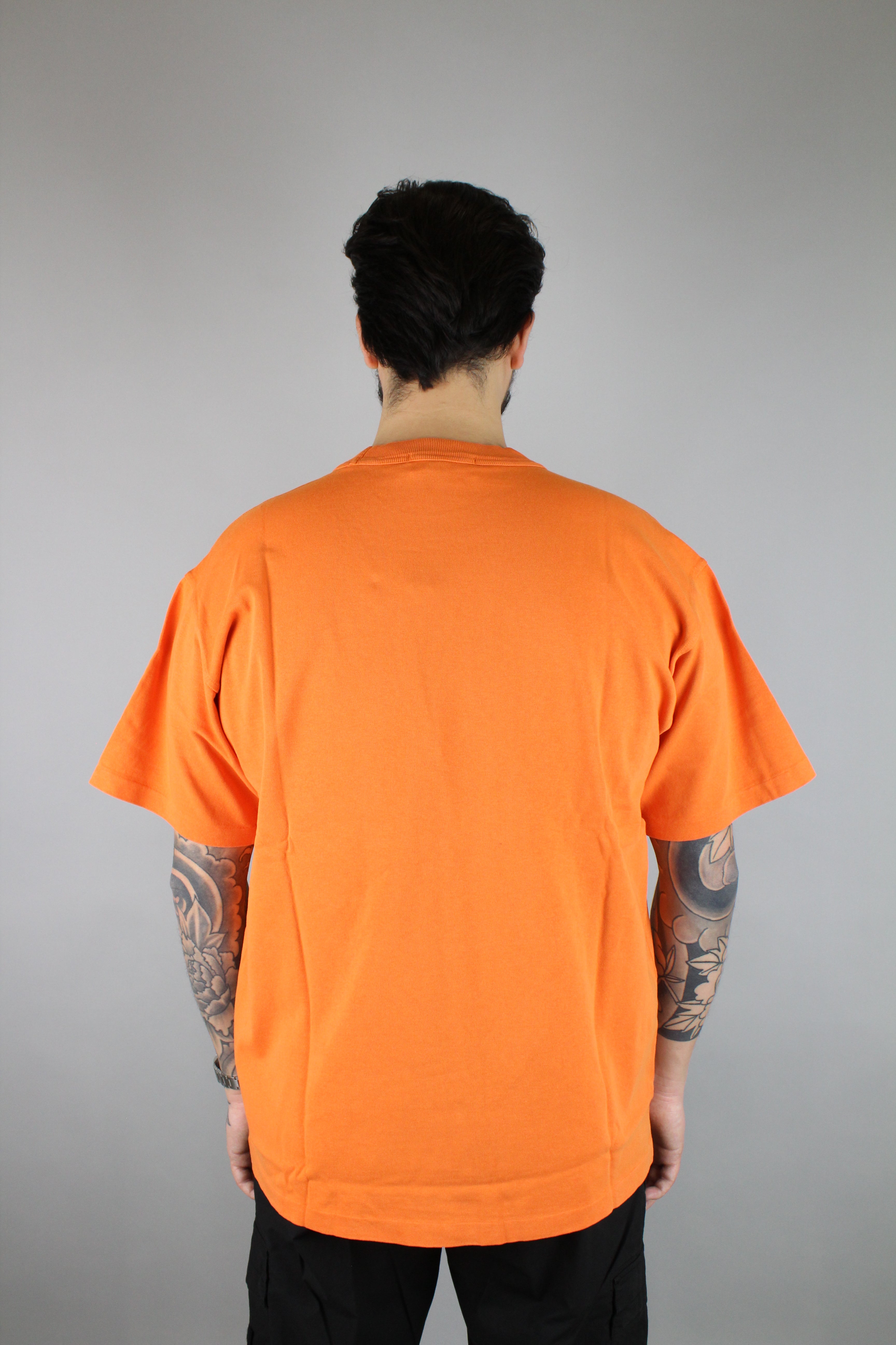 Stone Island Bonded T-shirt 'Orange'-8747763597642-The Attic