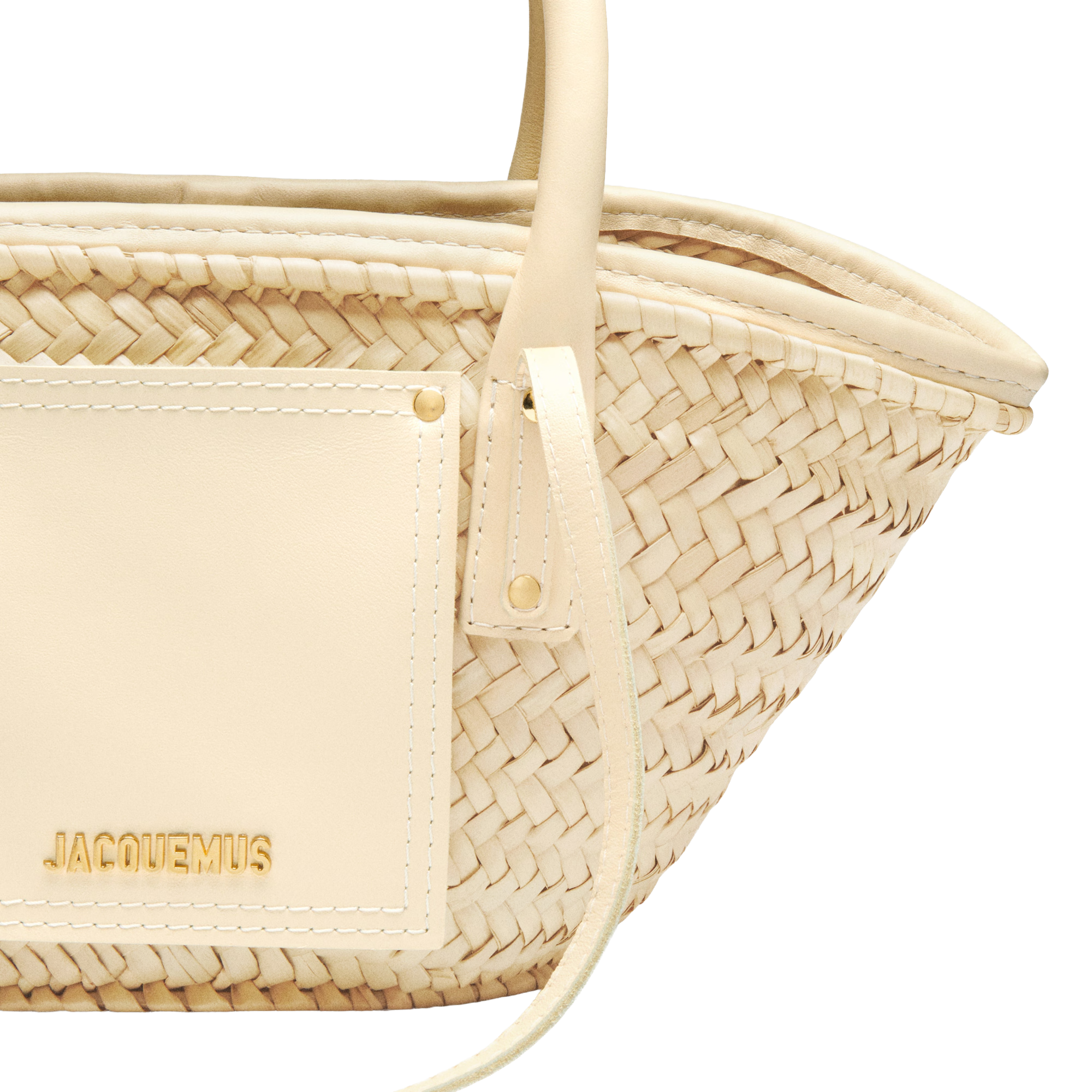 Jacquemus The Small Soli Basket 'Ivory'