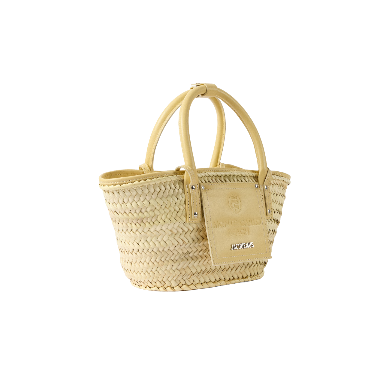 Jacquemus The Small Soli Basket 'Pale Yellow' (Monte Carlo)