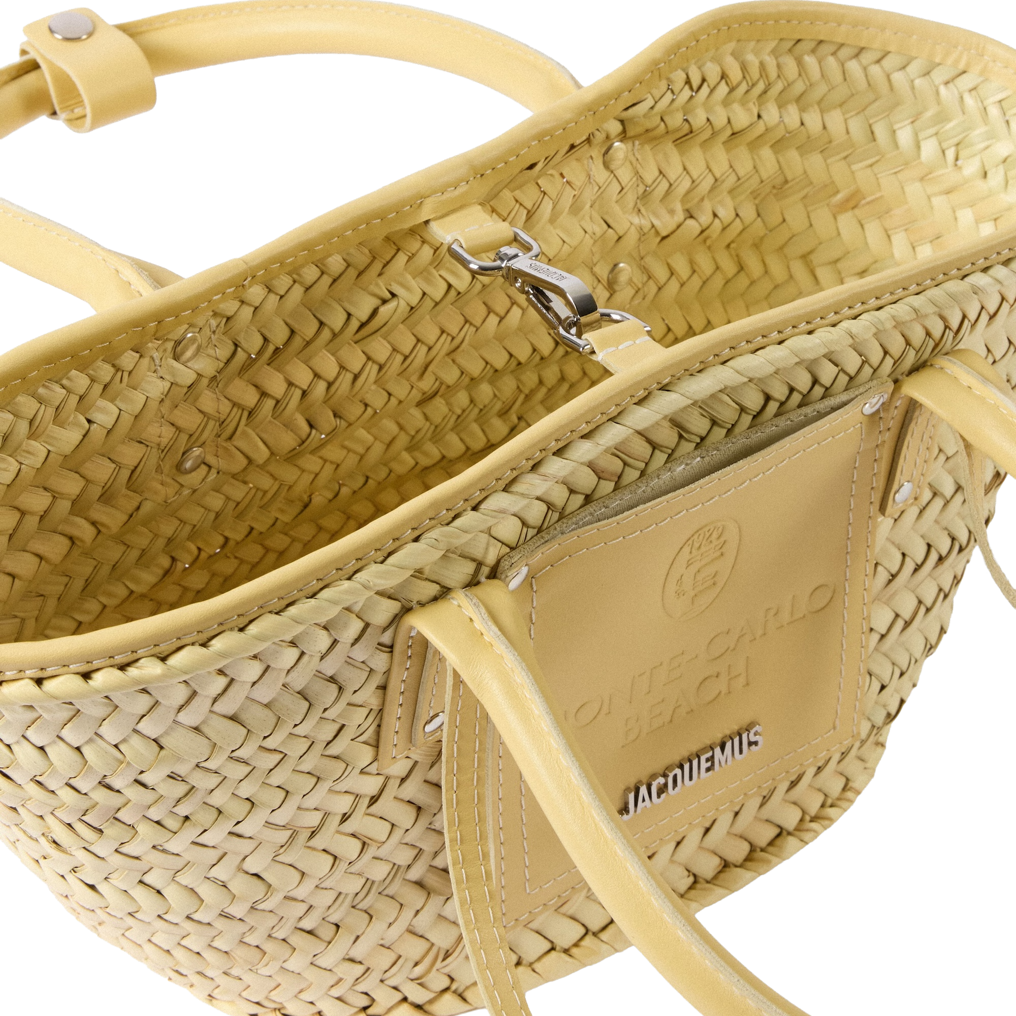 Jacquemus The Small Soli Basket 'Pale Yellow' (Monte Carlo)