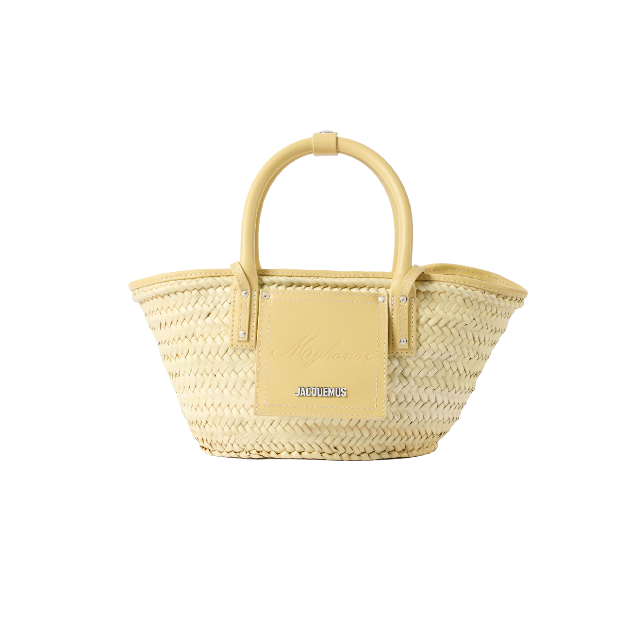 Jacquemus The Small Soli Basket 'Pale Yellow' (Mykonos)