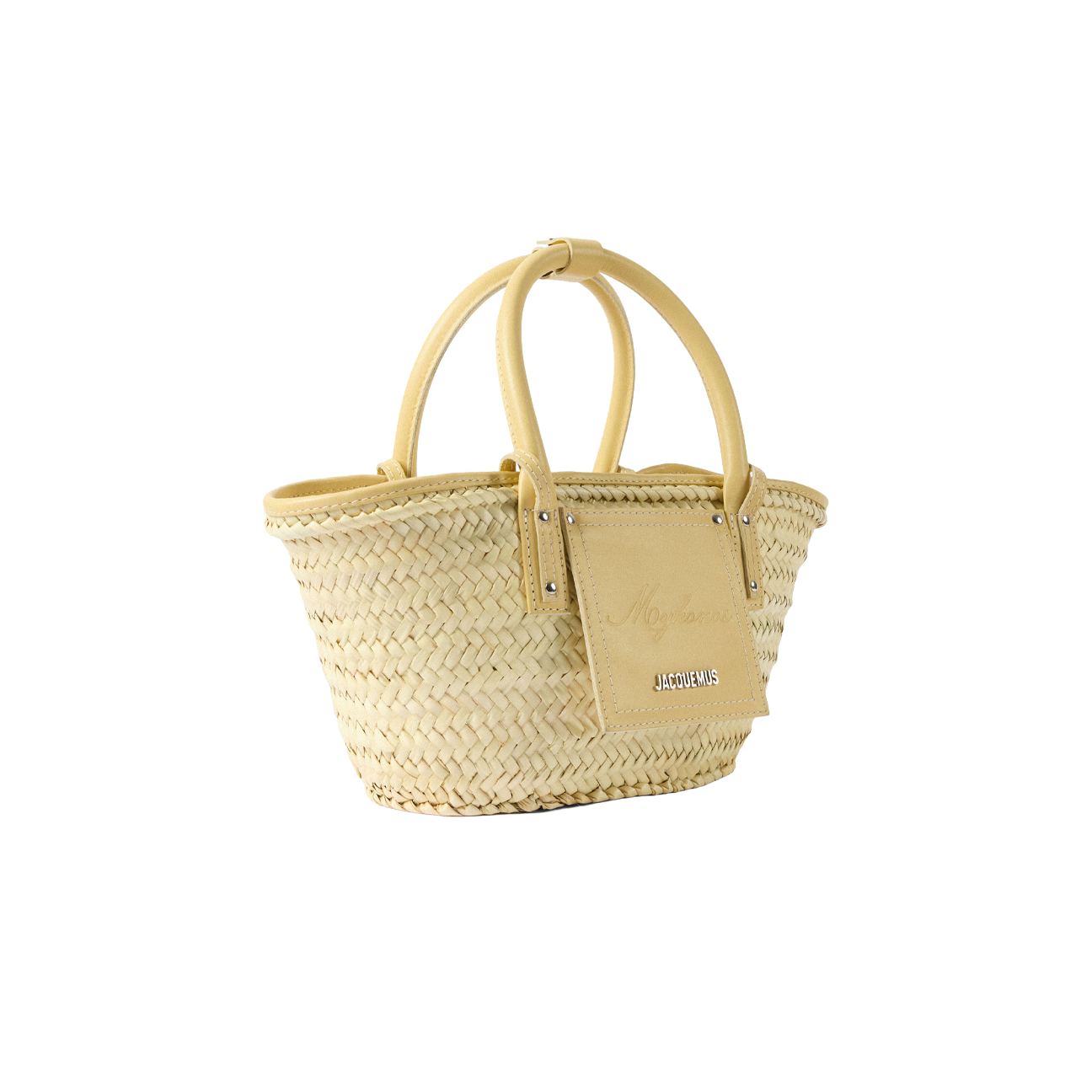 Jacquemus The Small Soli Basket 'Pale Yellow' (Mykonos)