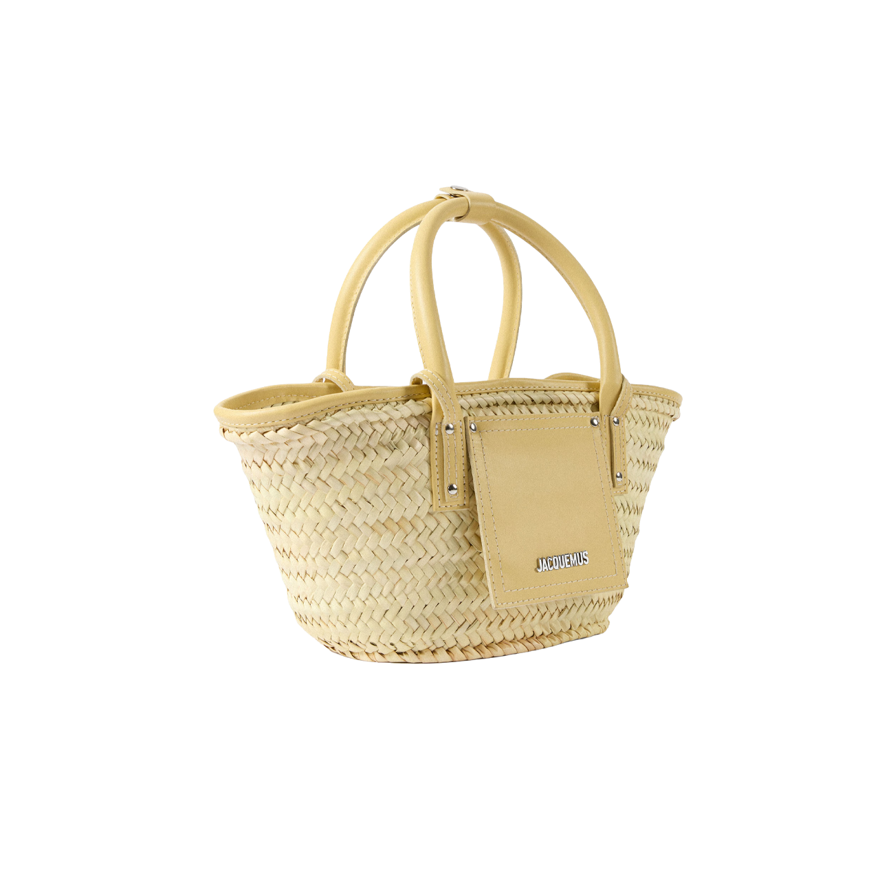 Jacquemus The Small Soli Basket 'Pale Yellow'